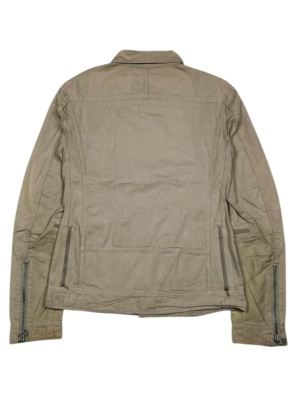 If Six Was Nine 2000s GOA - Apocalypse Style Multizip Shirt Jacket Size US M / EU 48-50 / 2 - 3 Thumbnail