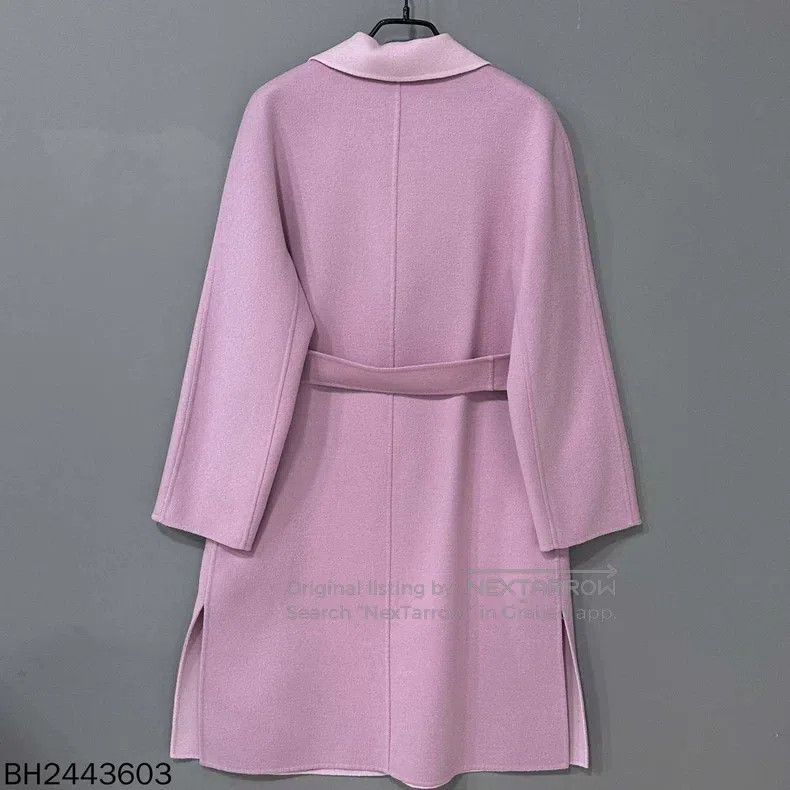 Max Mara Max Mara Eggplant Purple Wool Coat Size XS / US 0-2 / IT 36-38 - 3 Thumbnail