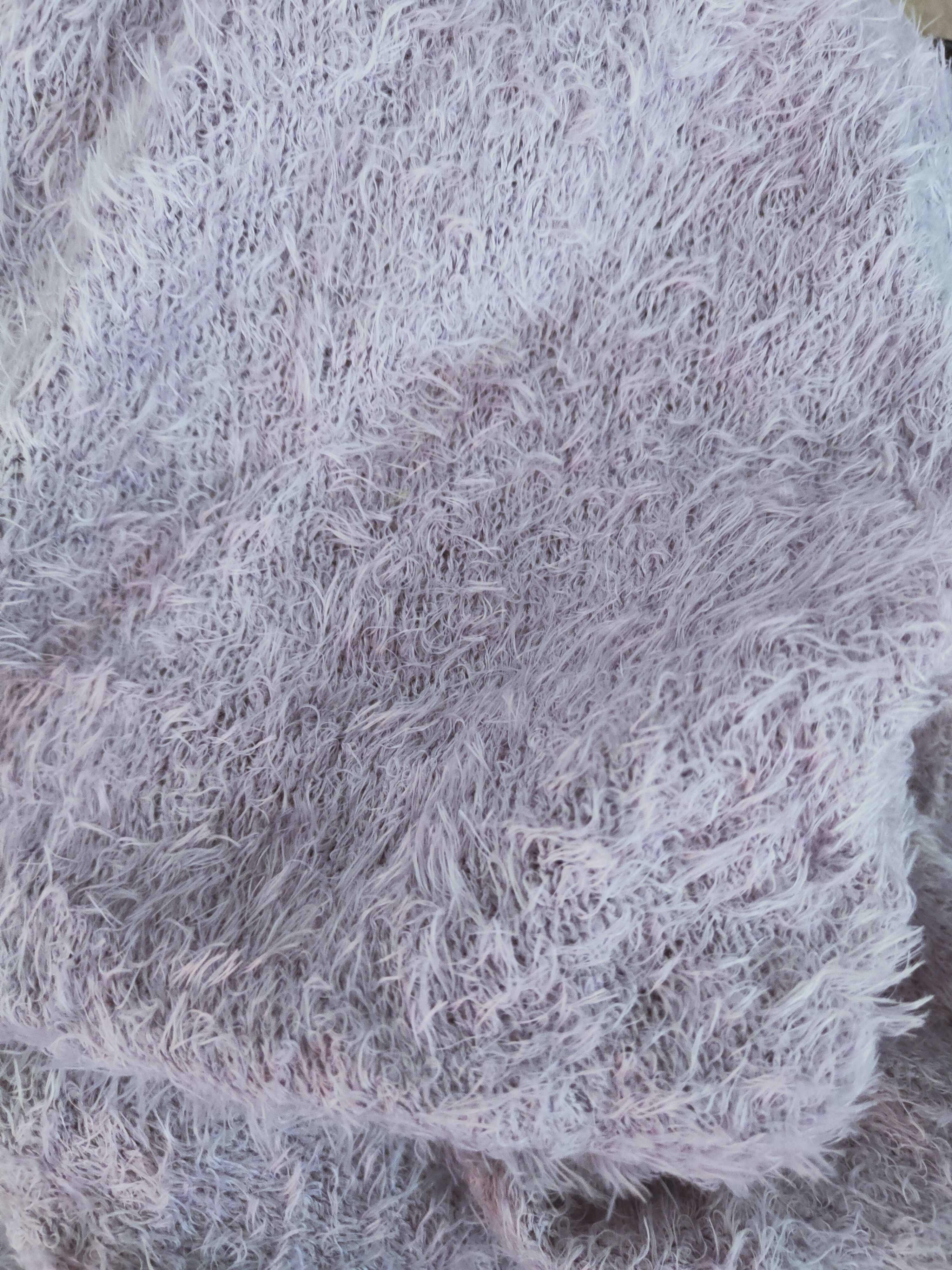 Homespun Knitwear Earth Music & Ecology Purple Fur Mohair Knitwear #S1978 Size M / US 6-8 / IT 42-44 - 10 Thumbnail