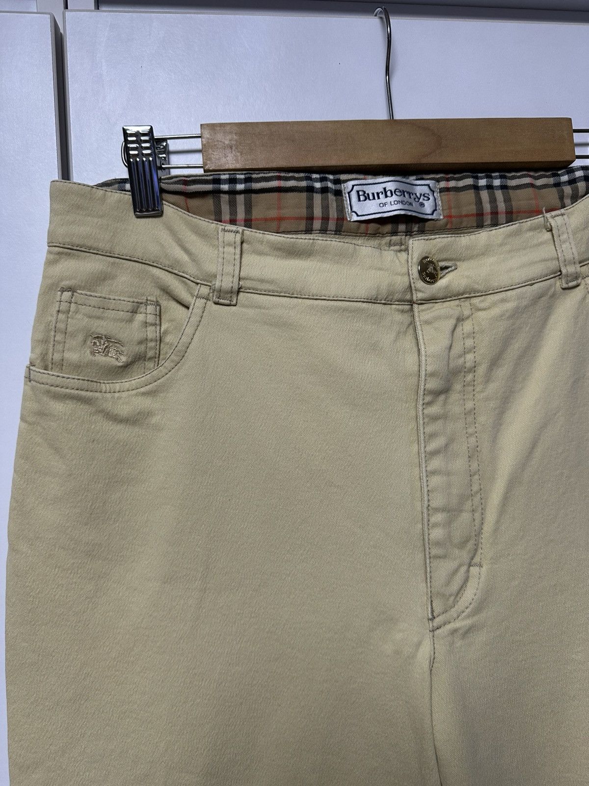 Burberry Burberrys of London Luxury Vintage Pants Rare Burberry UK Size US 30 / EU 46 - 2 Thumbnail