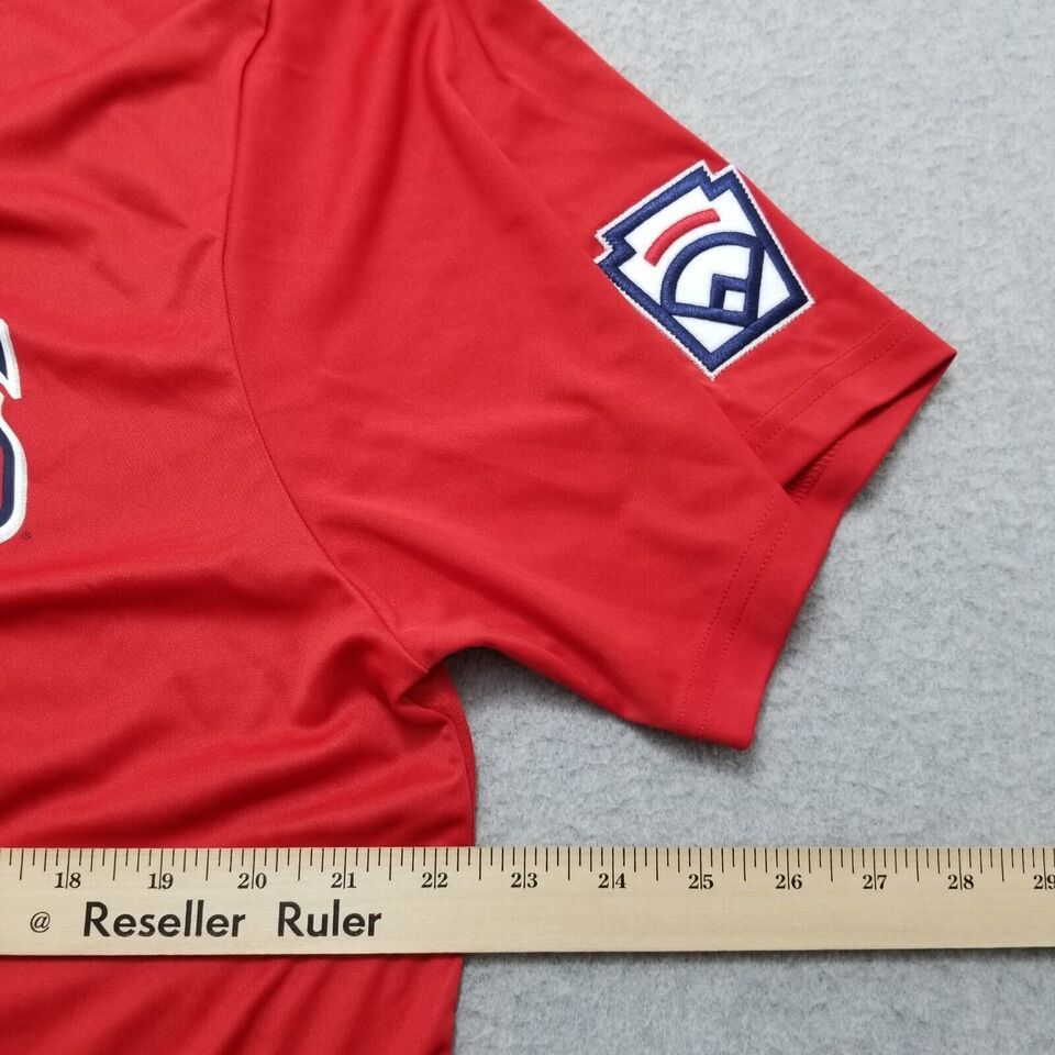 Nike Los Angeles Anaheim Angels Jersey Men Large Red Henley 11 Size US L / EU 52-54 / 3 - 10 Thumbnail