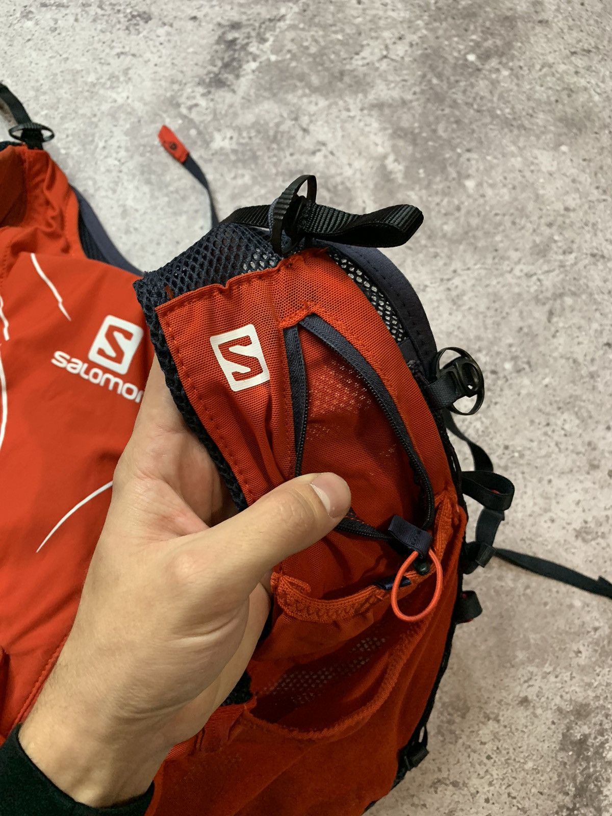 Salomon 00s Salomon Vintage Backpack Bondage bag vest Size ONE SIZE - 9 Thumbnail