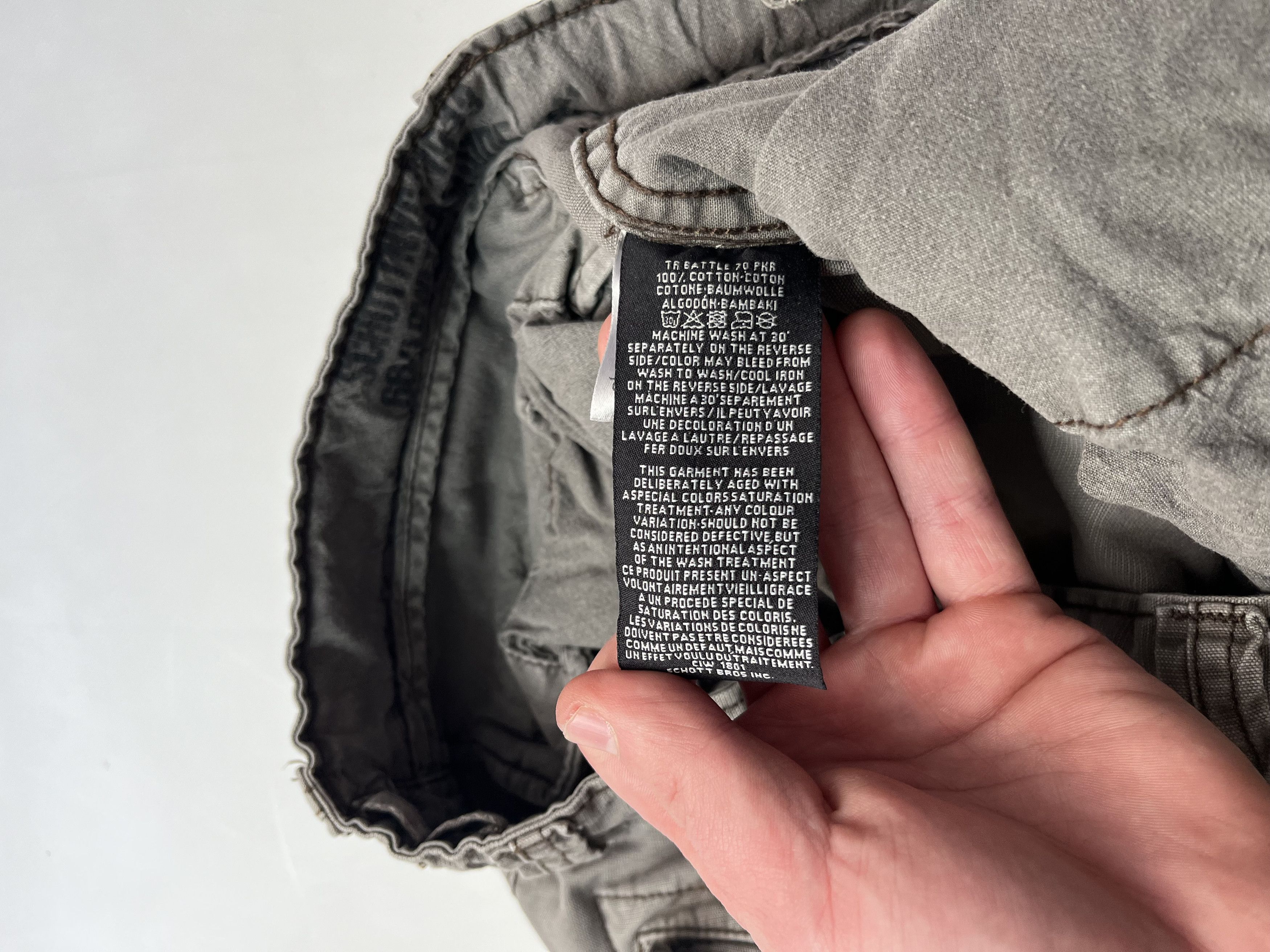 Schott Schott nyc military cargo pant Size US 36 / EU 52 - 14 Thumbnail