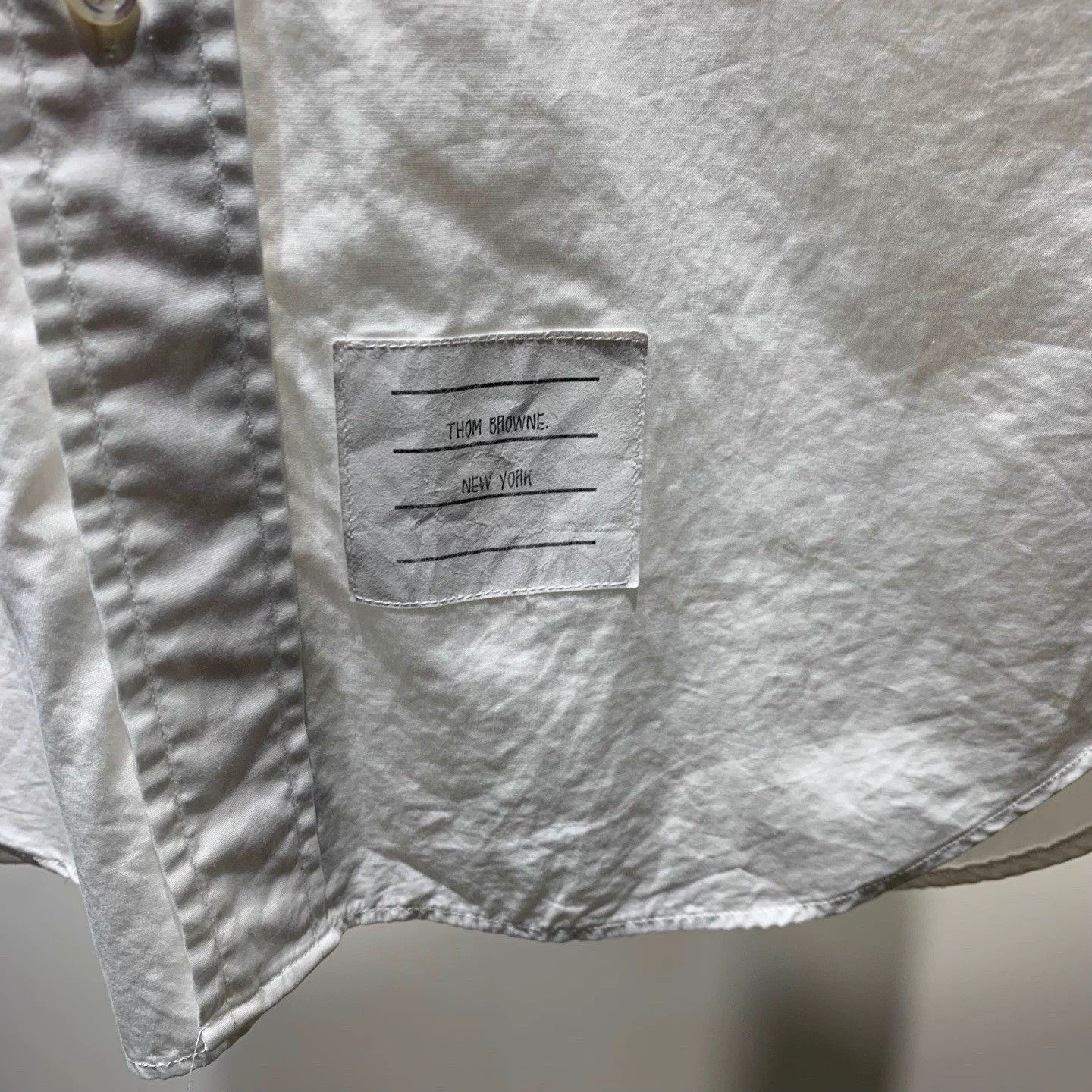 Thom Browne TB Classic Stripe White Shirt Size 2 Size US M / EU 48-50 / 2 - 6 Thumbnail