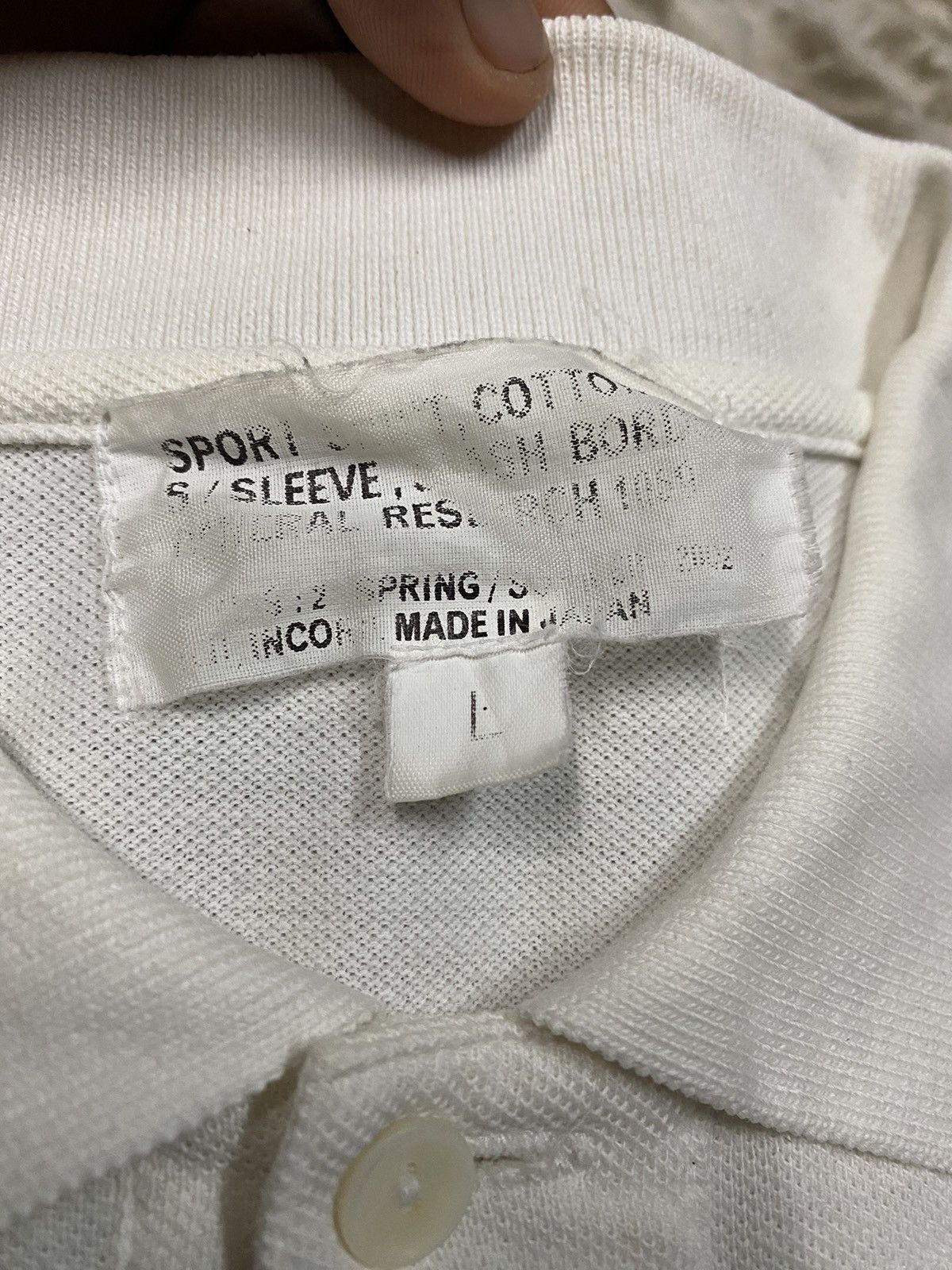 Designer × General Research × Japanese Brand General Research PoloTee Size US L / EU 52-54 / 3 - 9 Thumbnail