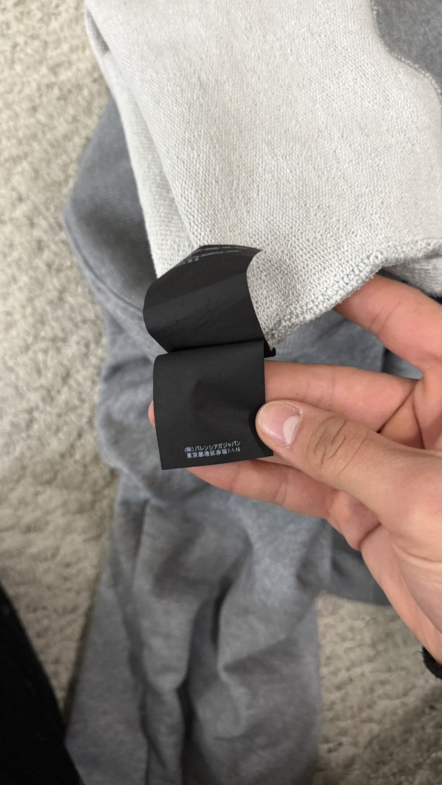 Balenciaga Balenciaga Simple Logo Crewneck Size US S / EU 44-46 / 1 - 7 Thumbnail