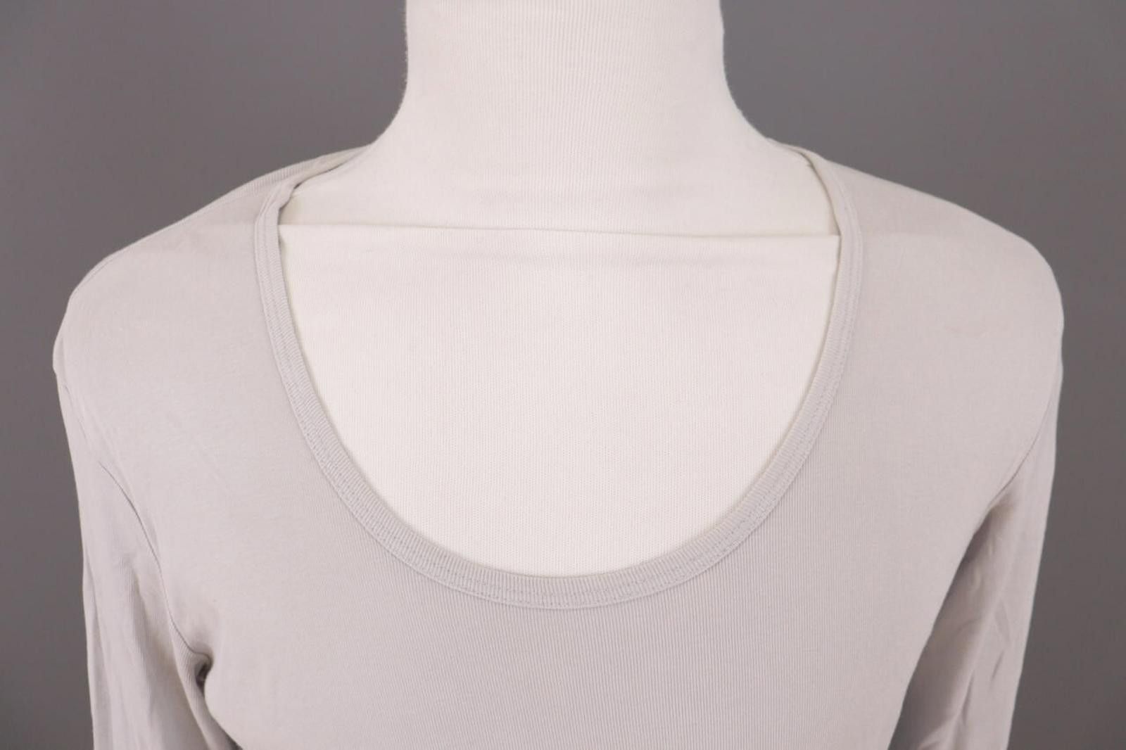 Oscar De La Renta Woman's Oska Beige Lagenlook Relaxed Pullover Top Size 3 / L Size M / US 6-8 / IT 42-44 - 4 Thumbnail