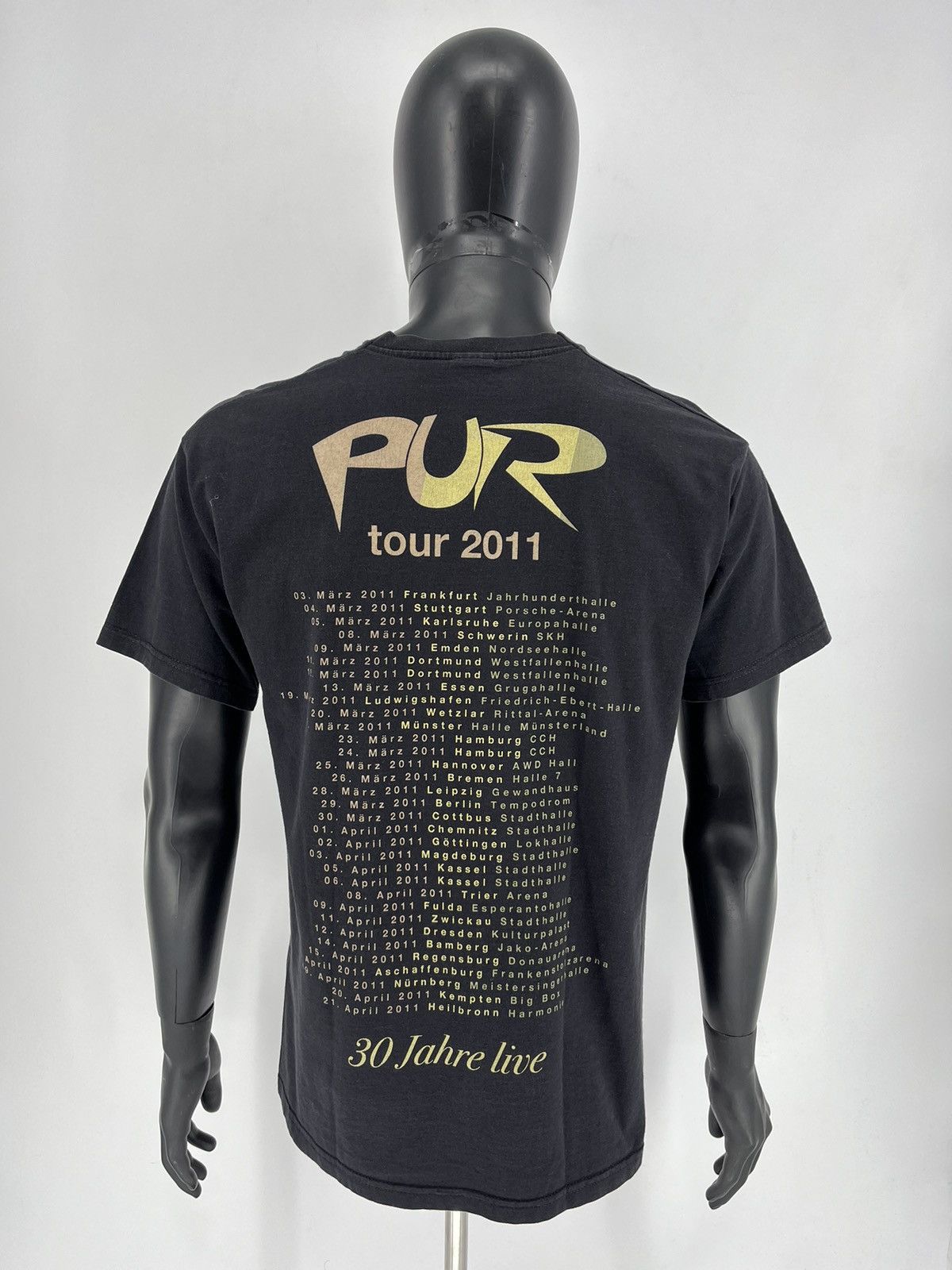 Band Tees PUR 2011 Vintage T-Shirt Pop Rock Band Tee 90s Tour Rare Size US M / EU 48-50 / 2 - 7 Thumbnail