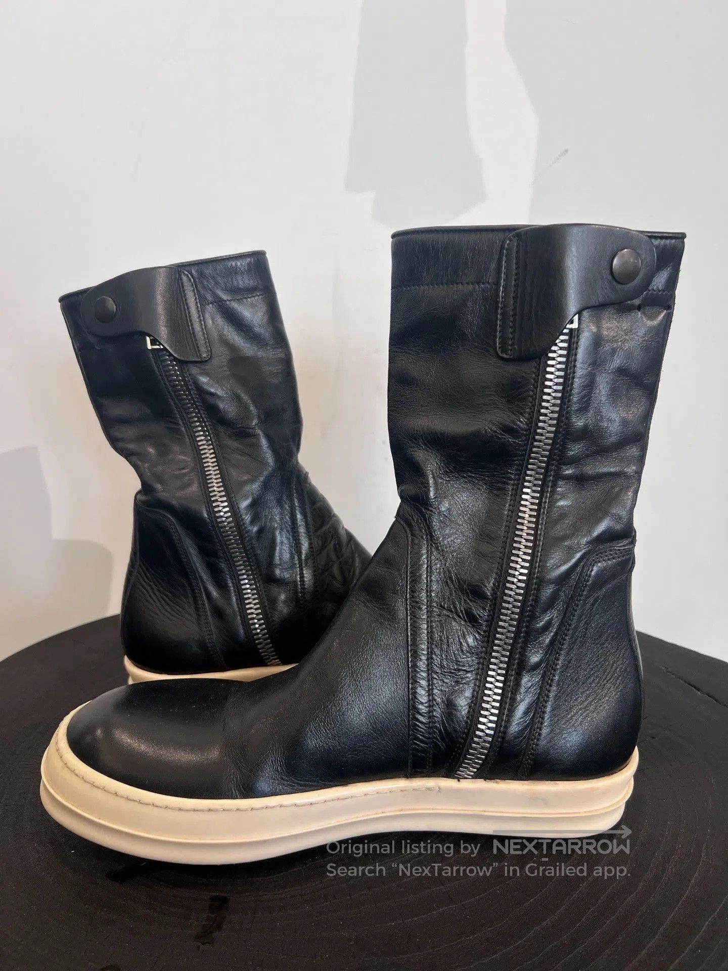 Rick Owens Rick Owens Main Line Cowhide Mid. Size US 7 / EU 40 - 3 Thumbnail