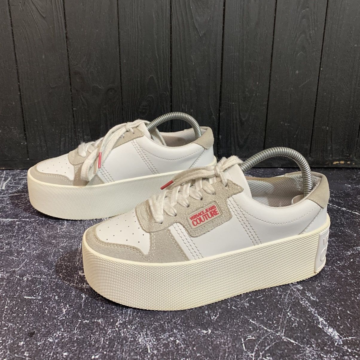 Versace Jeans Couture Versace Jeans Couture Women’s Platform Sneakers Size 37 Size US 7 / IT 37 - 4 Thumbnail