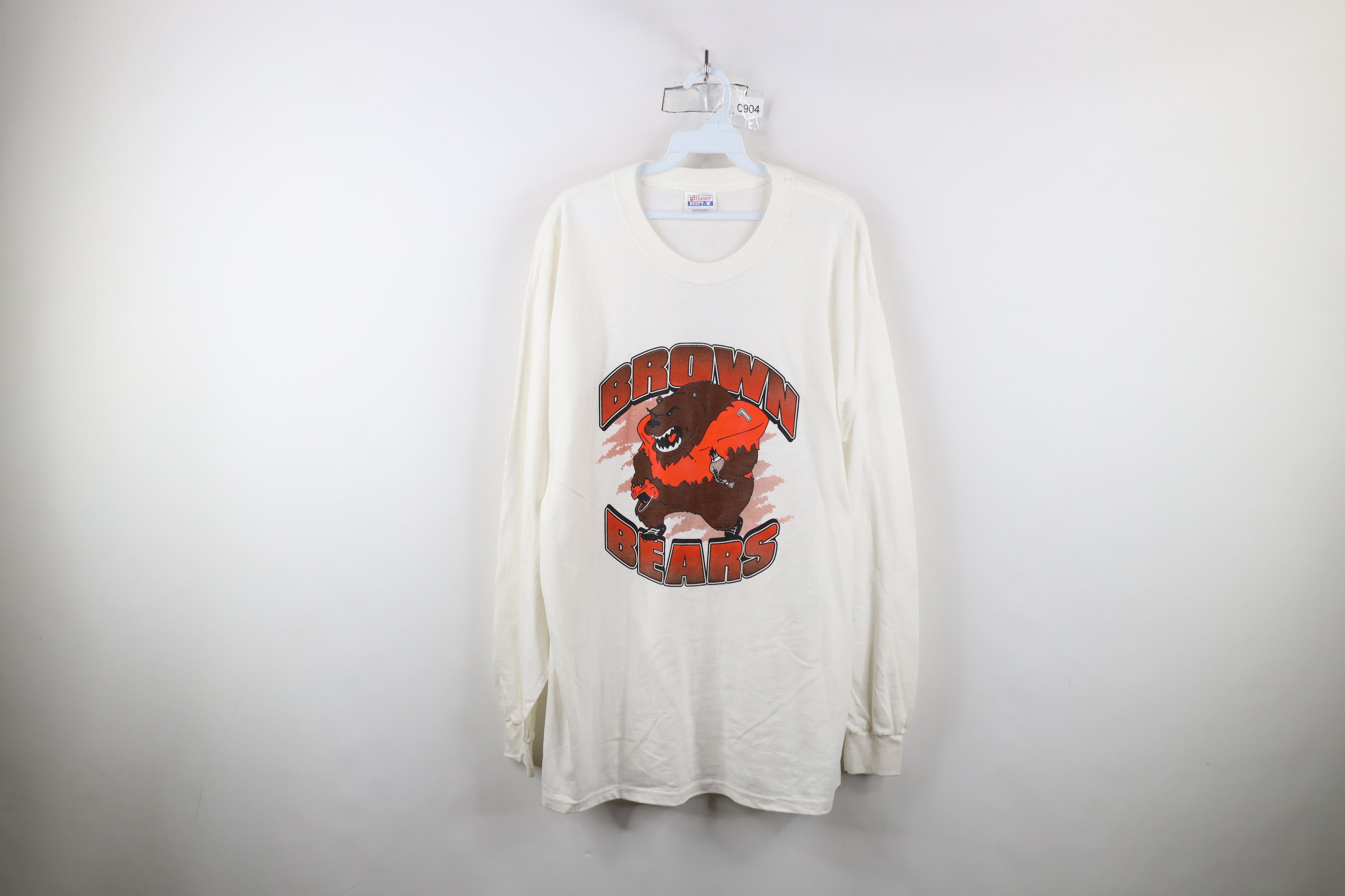 Vintage Vintage Y2K 2003 University Football Long Sleeve T-Shirt Size US L / EU 52-54 / 3 - 1 Thumbnail