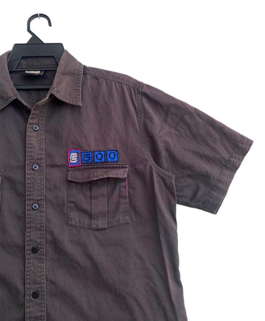 Vintage Vtg 90s Shelby Cobra workwear shirts patch logos Large size Size US L / EU 52-54 / 3 - 2 Thumbnail