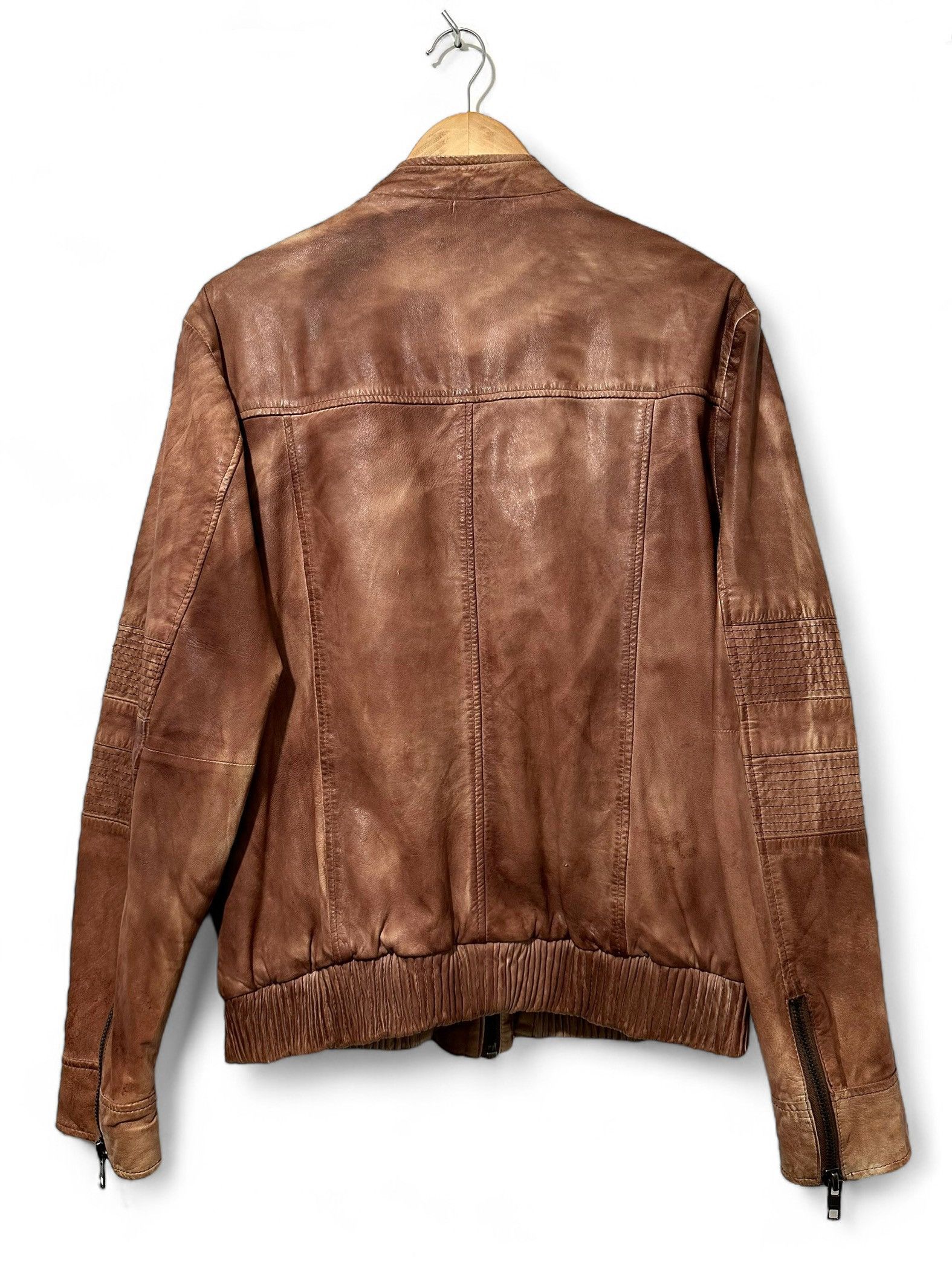 Other Goat Leather Hand Painted Jacket Size US L / EU 52-54 / 3 - 4 Thumbnail