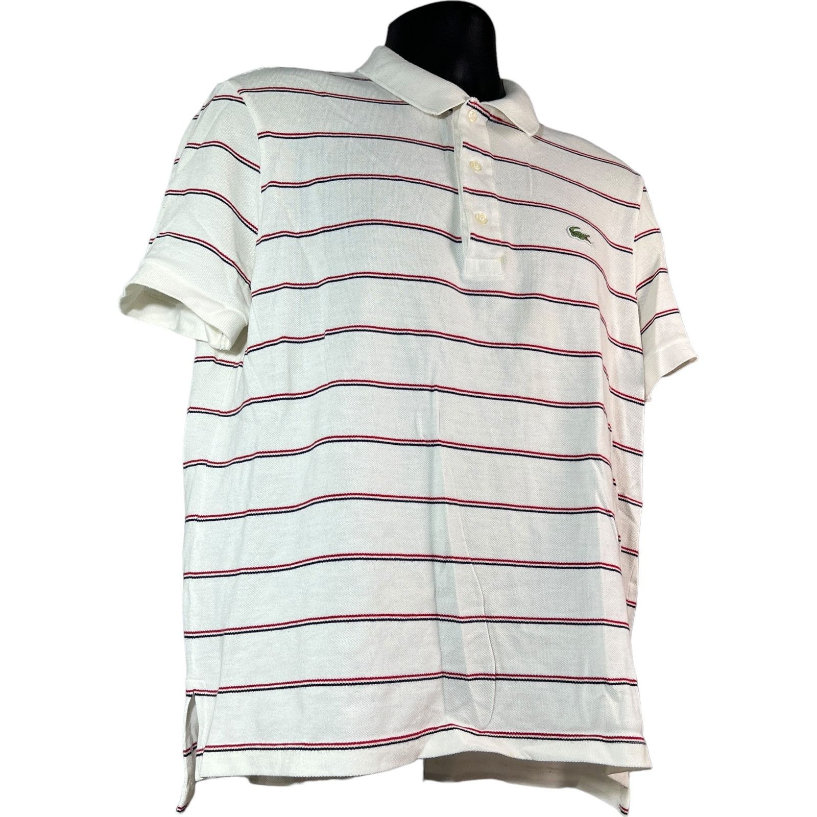 Lacoste Lacoste Sport Striped Short Sleeve Polo Size US L / EU 52-54 / 3 - 4 Thumbnail
