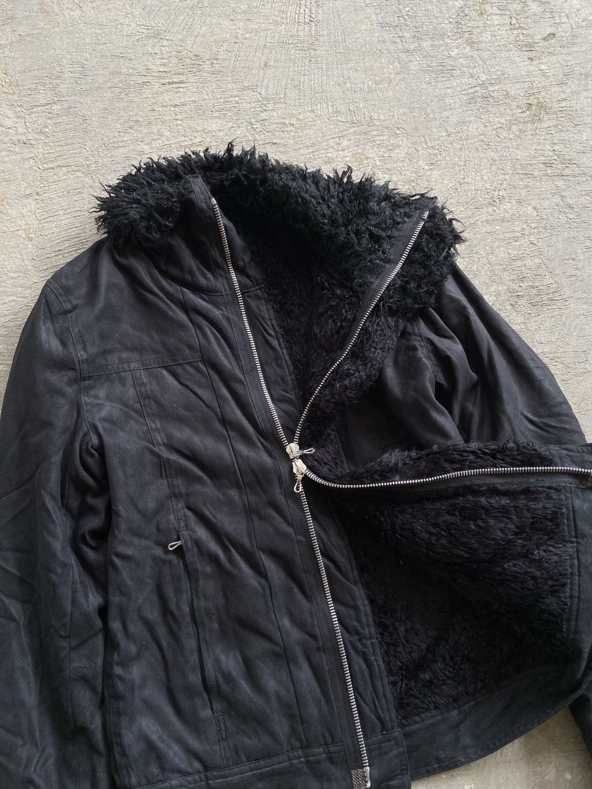 14th Addiction 2000s Paranoid - Vkei Apocalypse Style Trim Fur Jacket Size US M / EU 48-50 / 2 - 4 Thumbnail