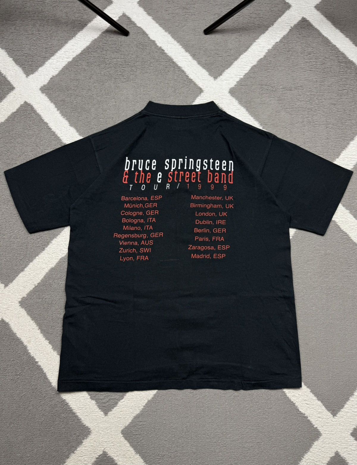 Band Tees Vintage Bruce Springsteen & The E Street Band Tour 1999 Tee Size US L / EU 52-54 / 3 - 13 Thumbnail