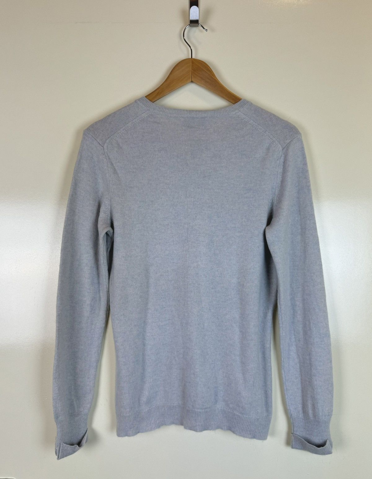 Bompard Eric Bompard cashmere silk greyish blue jumper sweater M Size M / US 6-8 / IT 42-44 - 9 Thumbnail