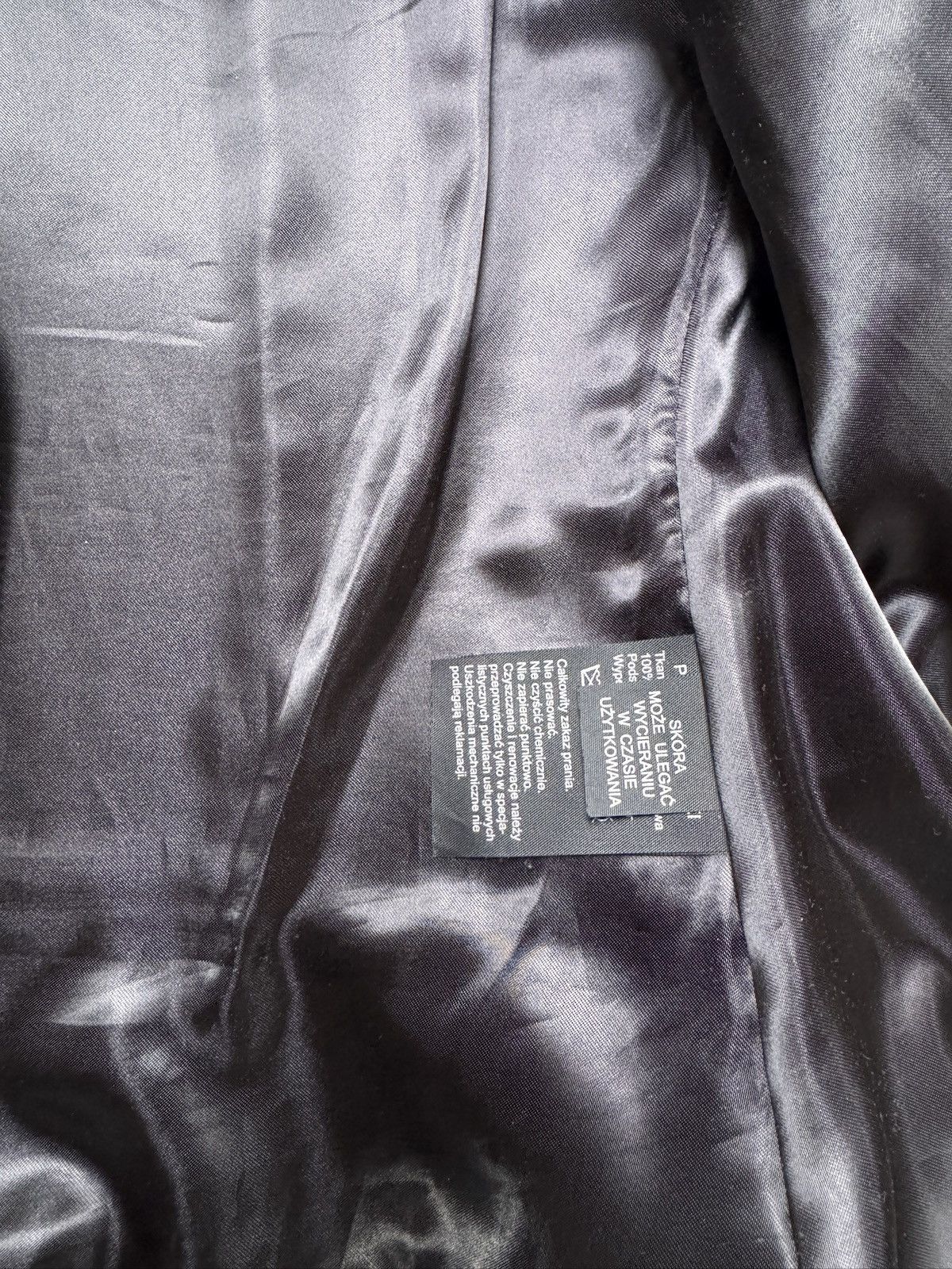 Other Premium Leather Biker Jacket (Genuine Leather) Size M / US 6-8 / IT 42-44 - 3 Thumbnail