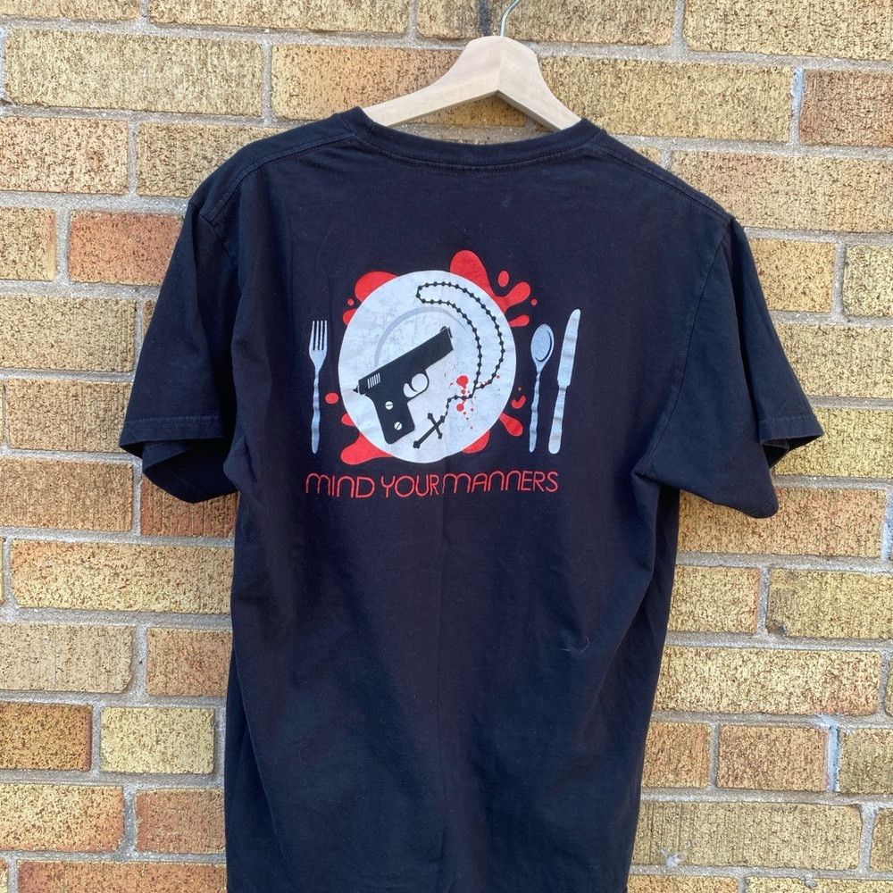 Vintage Y2K Pearl Jam Band Tour T Shirt Mind Your Manners 2016 Blac Size US M / EU 48-50 / 2 - 4 Thumbnail