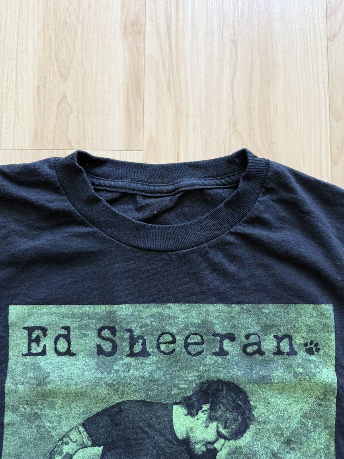Vintage Vintage Ed Sheeran Tour T Shirt Size US L / EU 52-54 / 3 - 3 Thumbnail