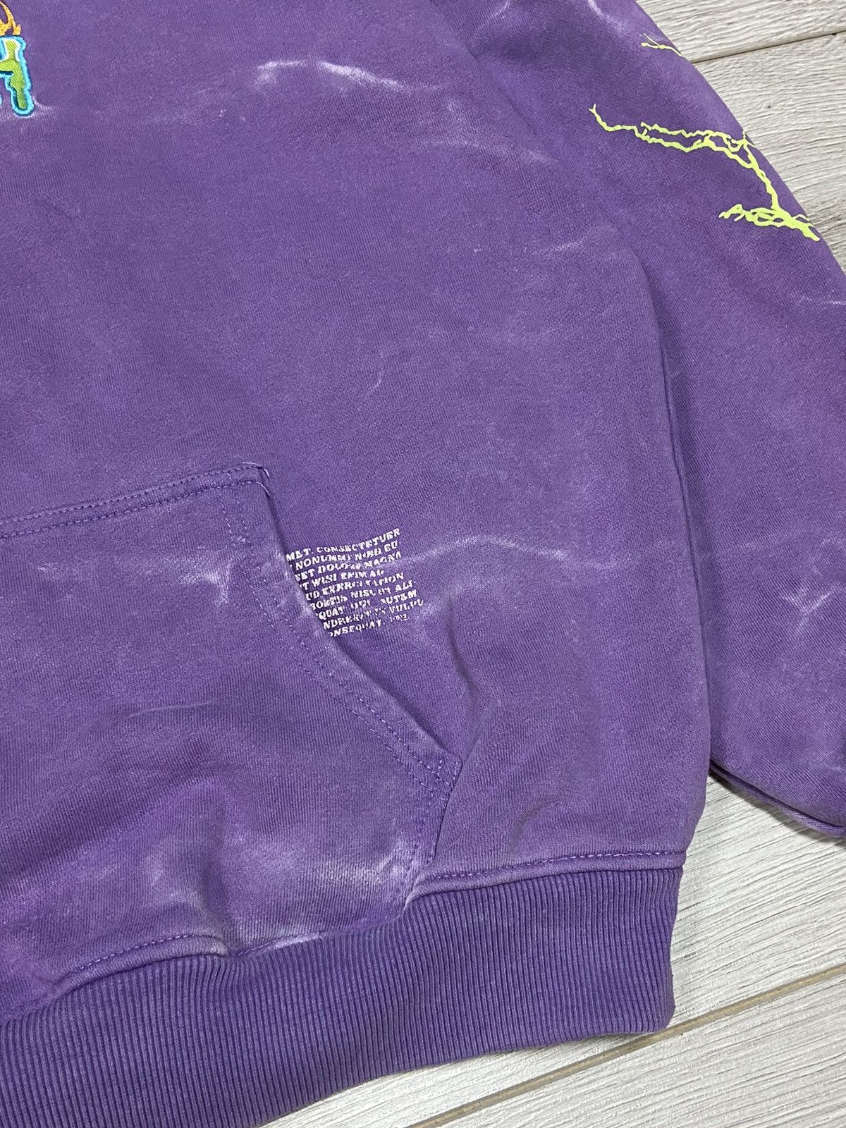 Vintage Childish Robs Motors car 90s Purple Hoodie Big Logo Racing Size US S / EU 44-46 / 1 - 4 Thumbnail