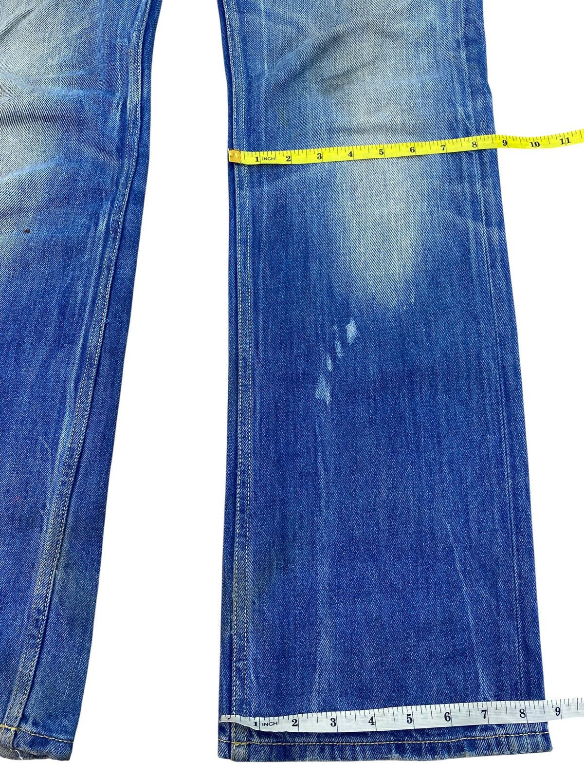 Diesel Diesel Brand Acid Blue Wash Distressed Style Loose Jeans Size US 34 / EU 50 - 12 Thumbnail