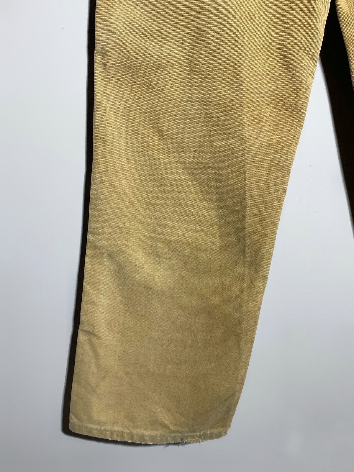 Carhartt Carhartt Vintage Double Knee Canvas Work Pants 33x34 Beige Size US 34 / EU 50 - 13 Thumbnail