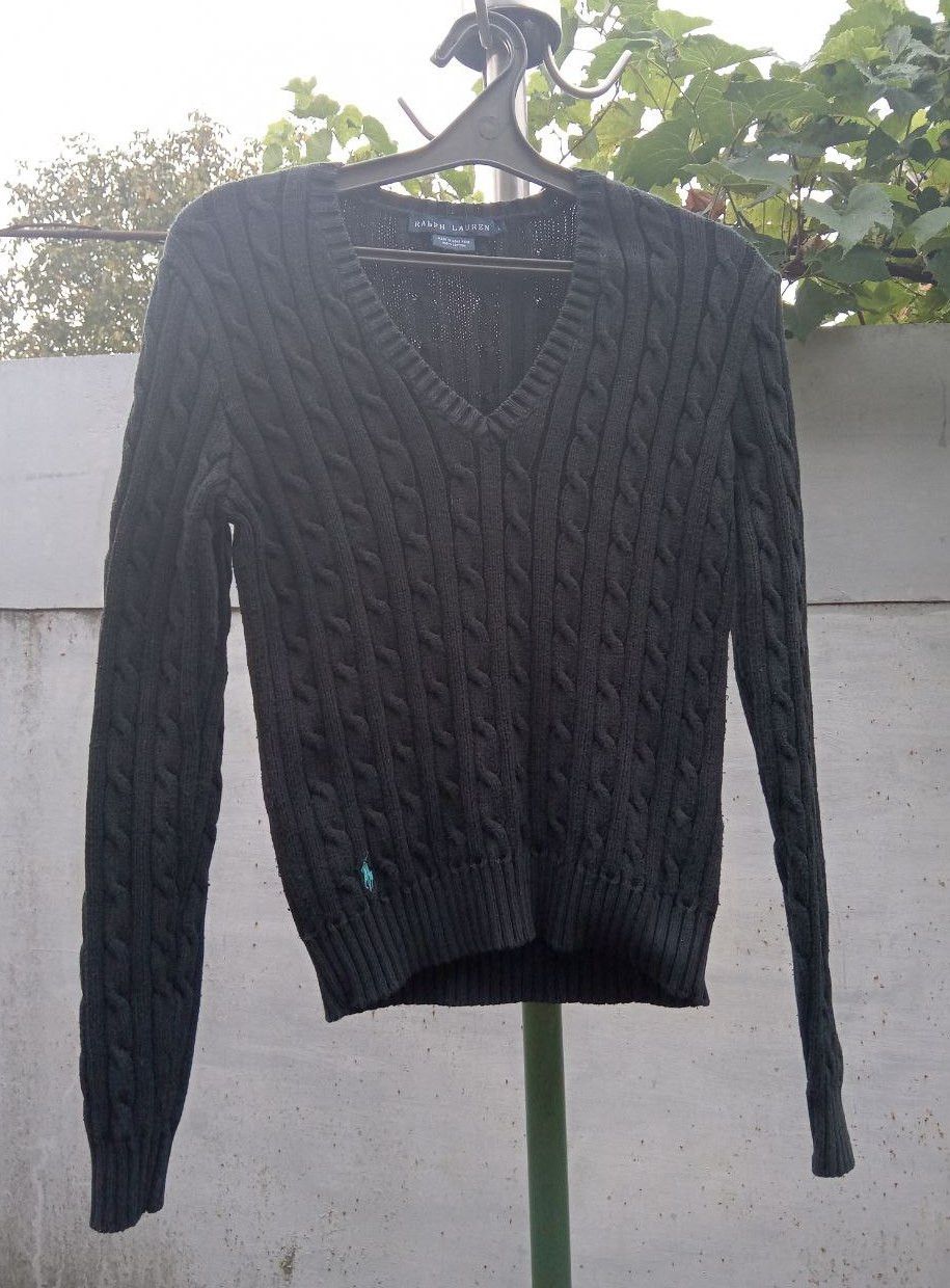 Polo Ralph Lauren Polo Ralph Lauren Knitwear V Neck Sweater Size L / US 10 / IT 46 - 1 Thumbnail