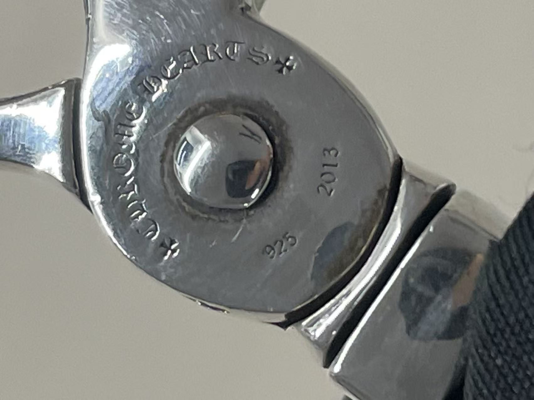 Chrome Hearts Chrome Hearts Silver Dice Keychain Size ONE SIZE - 14 Thumbnail