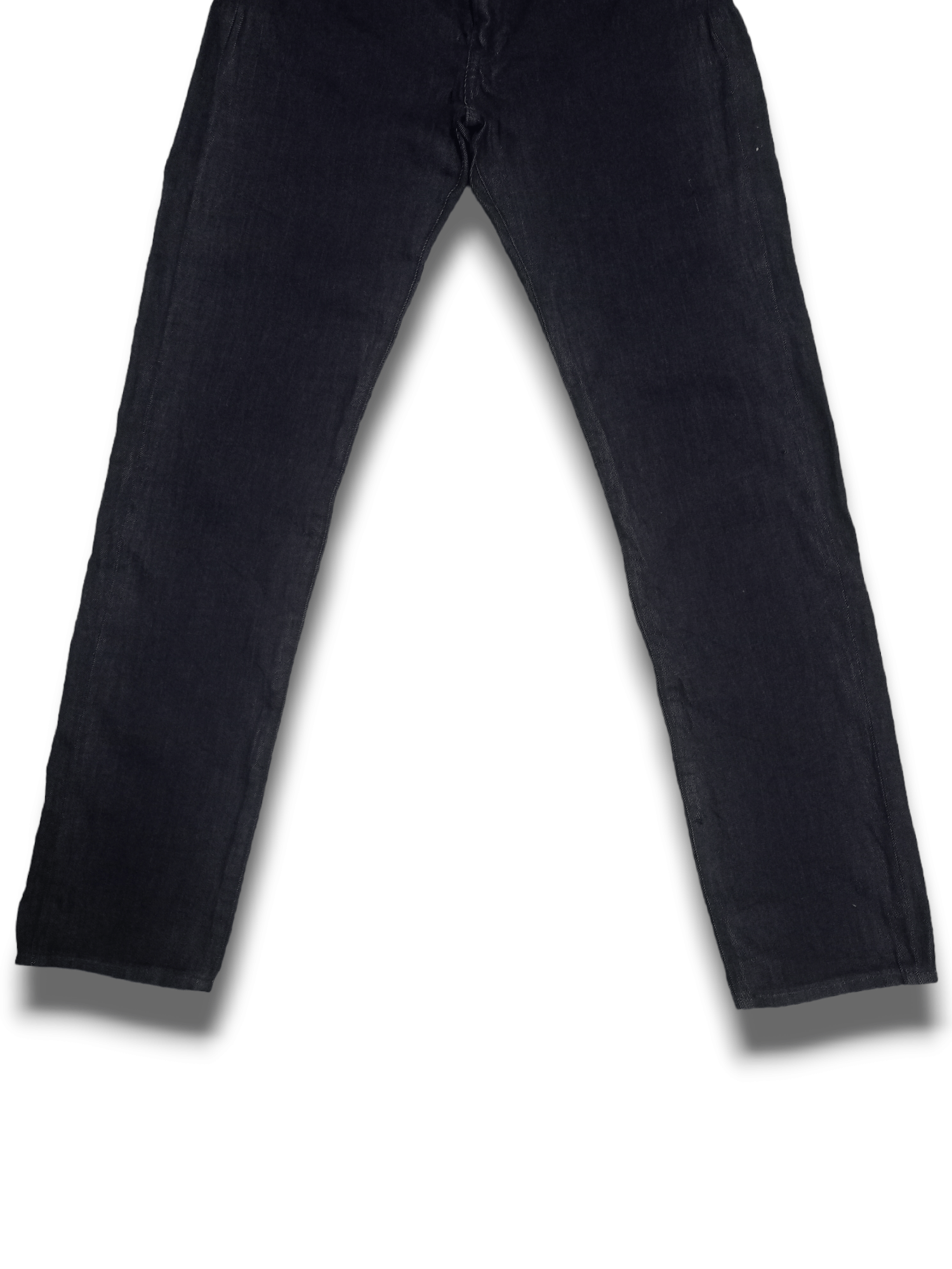 Japanese Brand × Uniqlo Vintage Japanese Uniqlo Black Pleated Denim Pants 31x32 Size US 31 - 9 Thumbnail