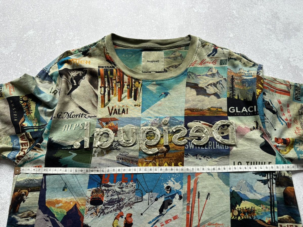 Desigual desigual t-shirt men medium crazy multicolor Size US M / EU 48-50 / 2 - 8 Thumbnail