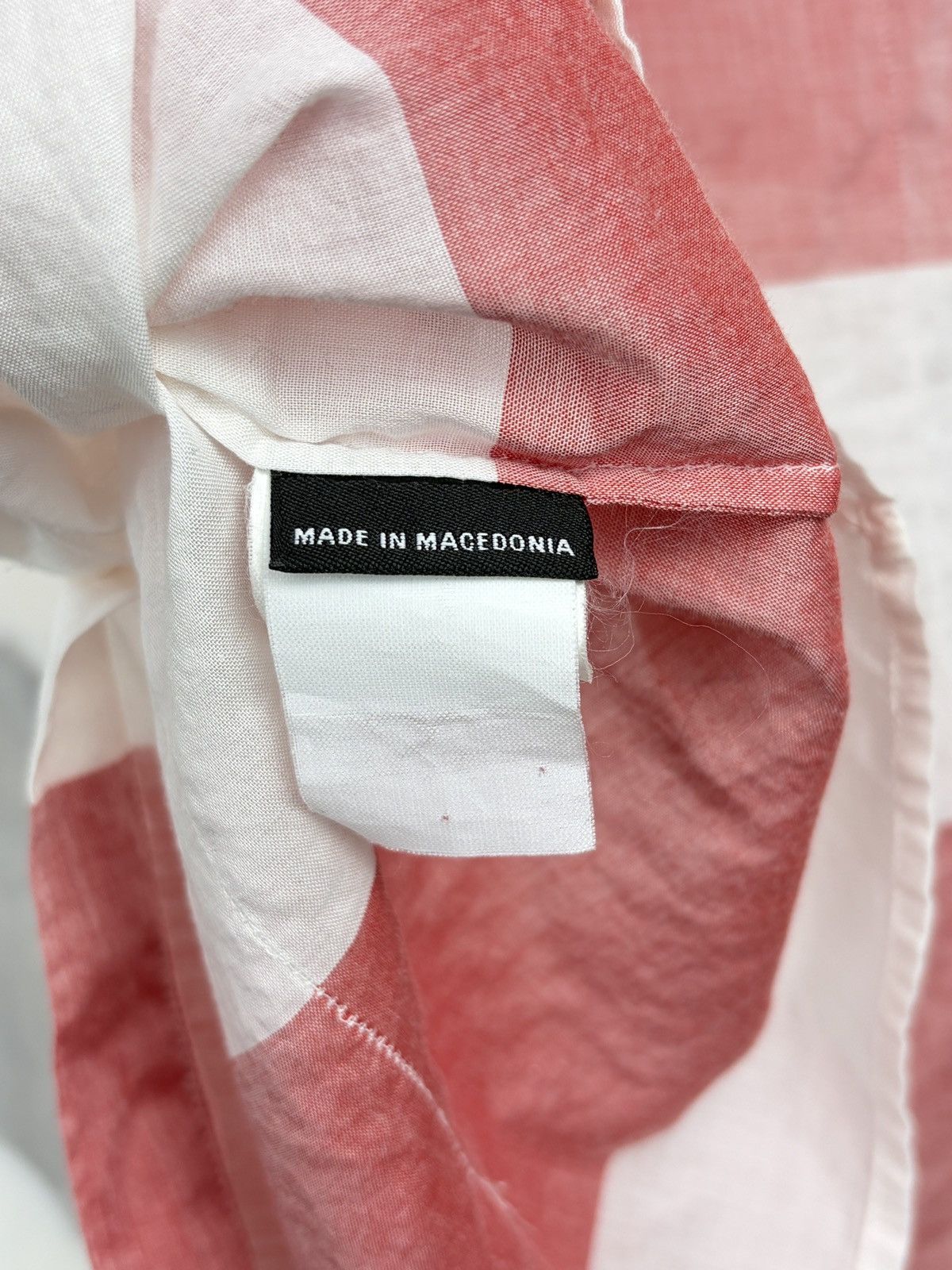 Raf Simons SS08 Raf Simons Prisoner Red Striped Button Up Shirt Size US S / EU 44-46 / 1 - 6 Thumbnail