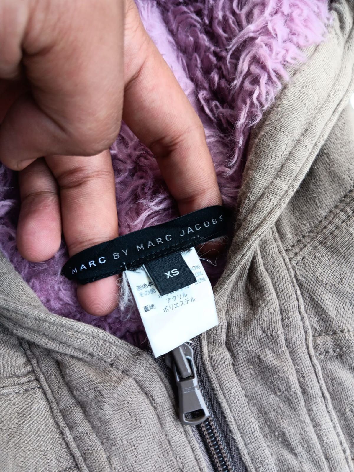 Marc by Marc Jacobs Marc Jacobs fleece sherpa zipper hoodie Size XS / US 0-2 / IT 36-38 - 5 Thumbnail