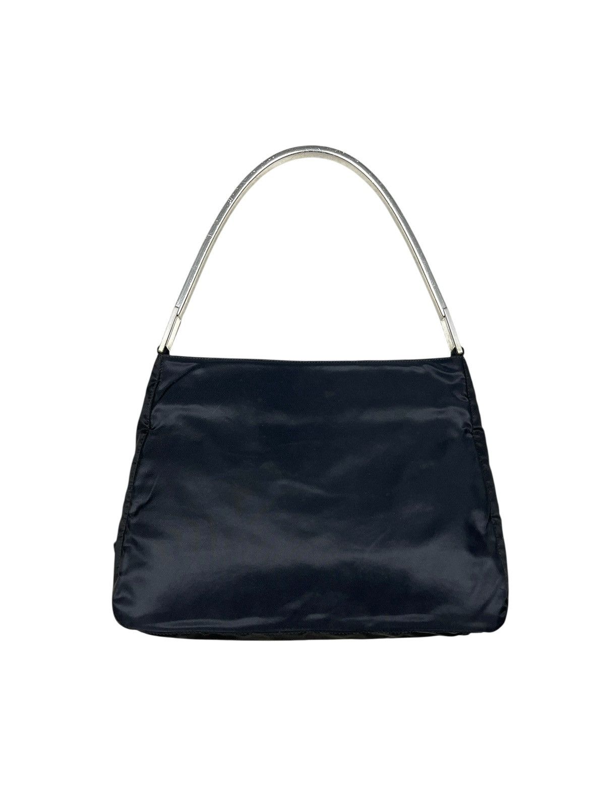 Ss1998 Prada Nylon Shoulder Bag in Black, Women's