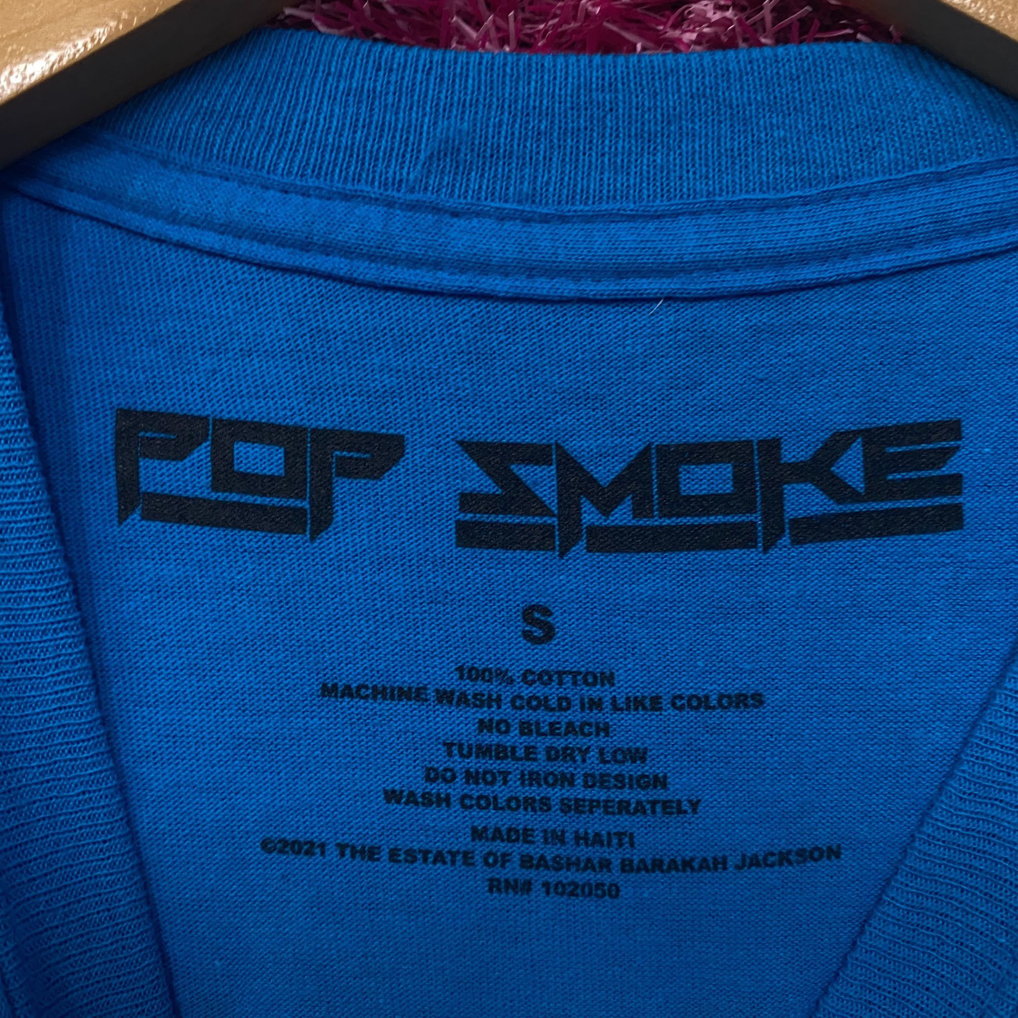 Band Tees Pop Smoke King of New York Rap Thsirt size Small Size US S / EU 44-46 / 1 - 6 Thumbnail