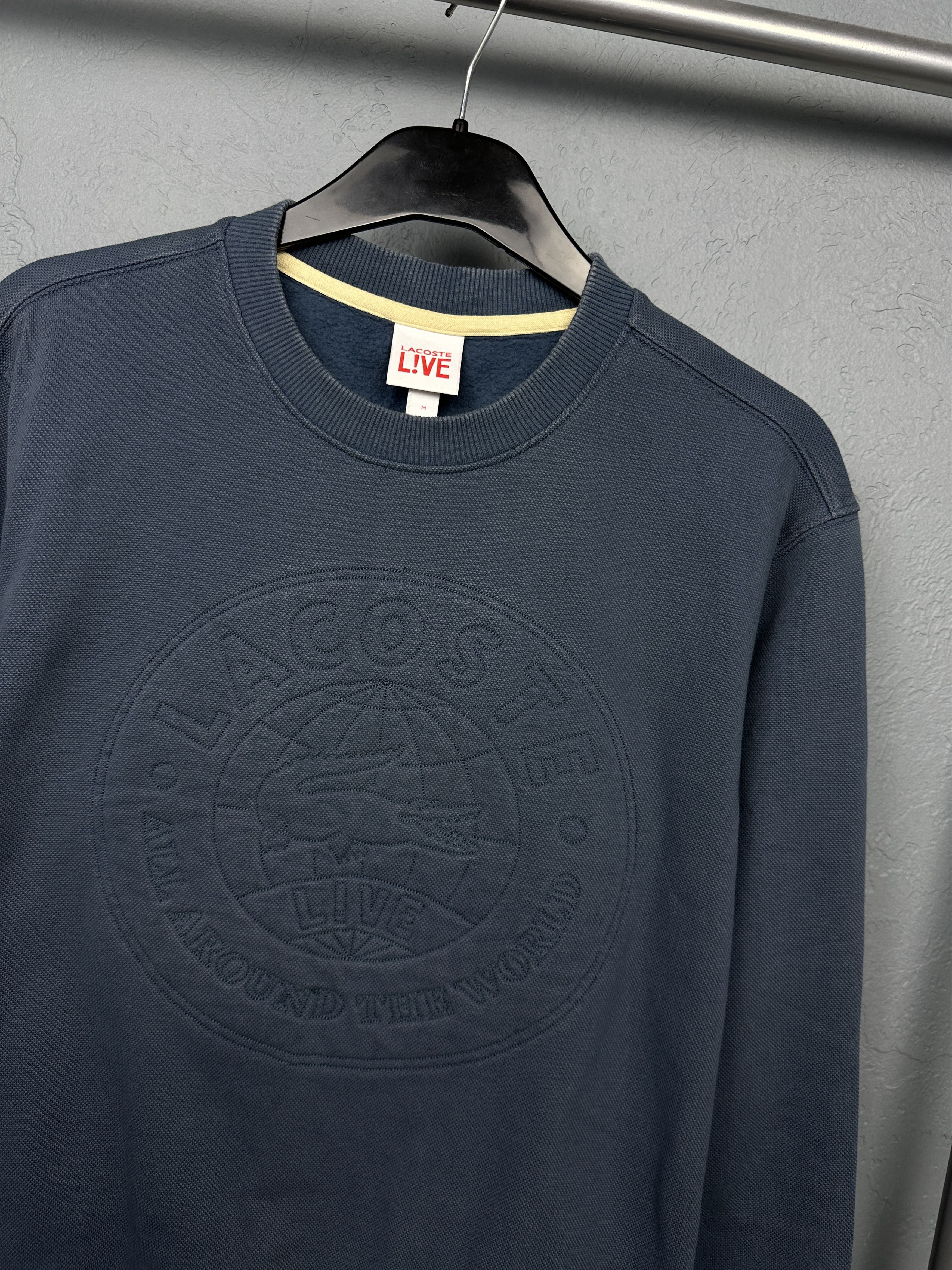 Lacoste Lacoste Live Mens Sweatshirt Size US M / EU 48-50 / 2 - 2 Thumbnail