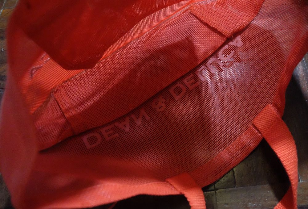 Other Dean & Deluca Mesh Handbag Orange Rubber Size ONE SIZE - 4 Thumbnail