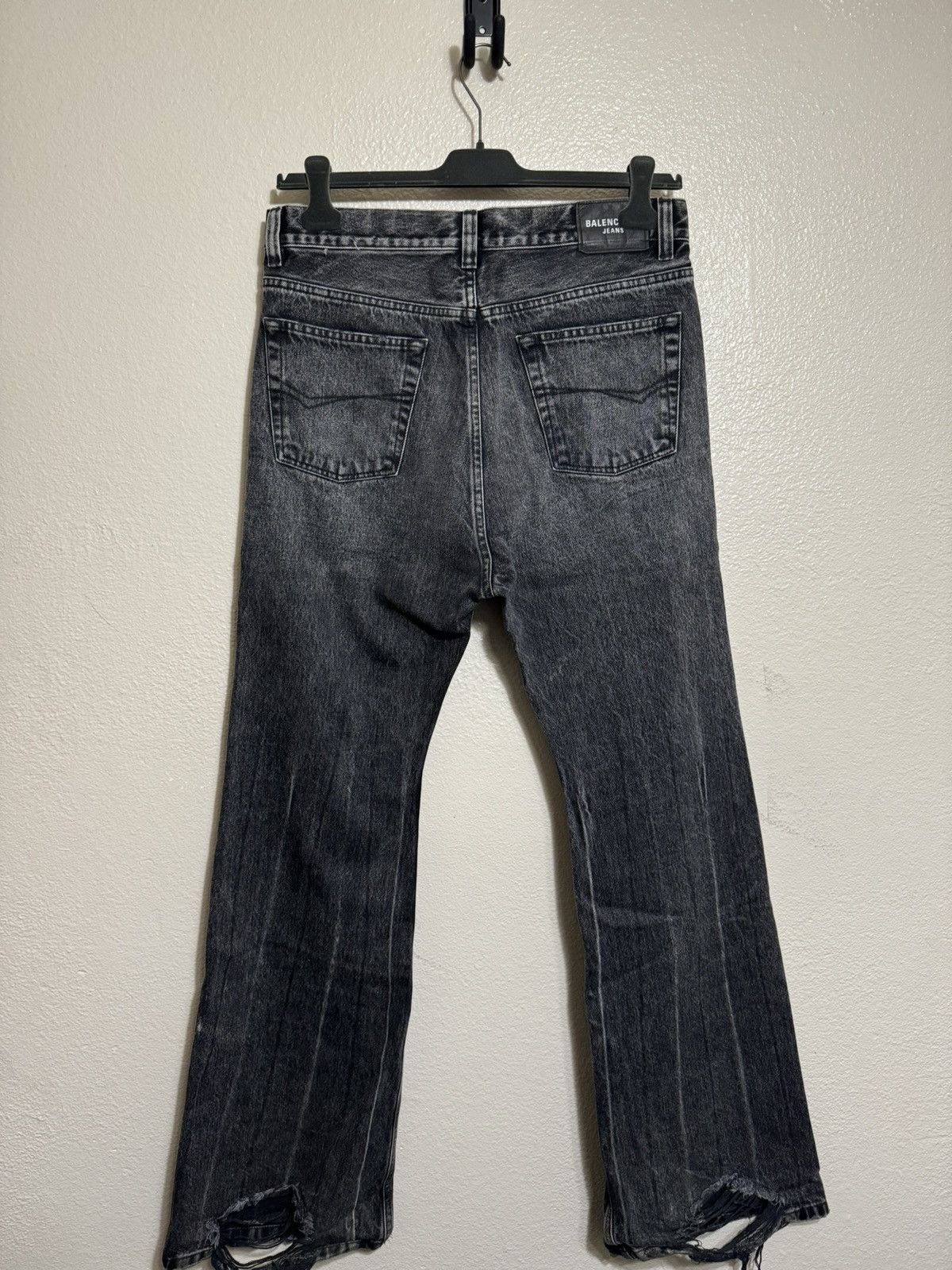 Balenciaga Balenciaga FW22 Lost Tape Flare Denim Size US 32 / EU 48 - 2 Thumbnail