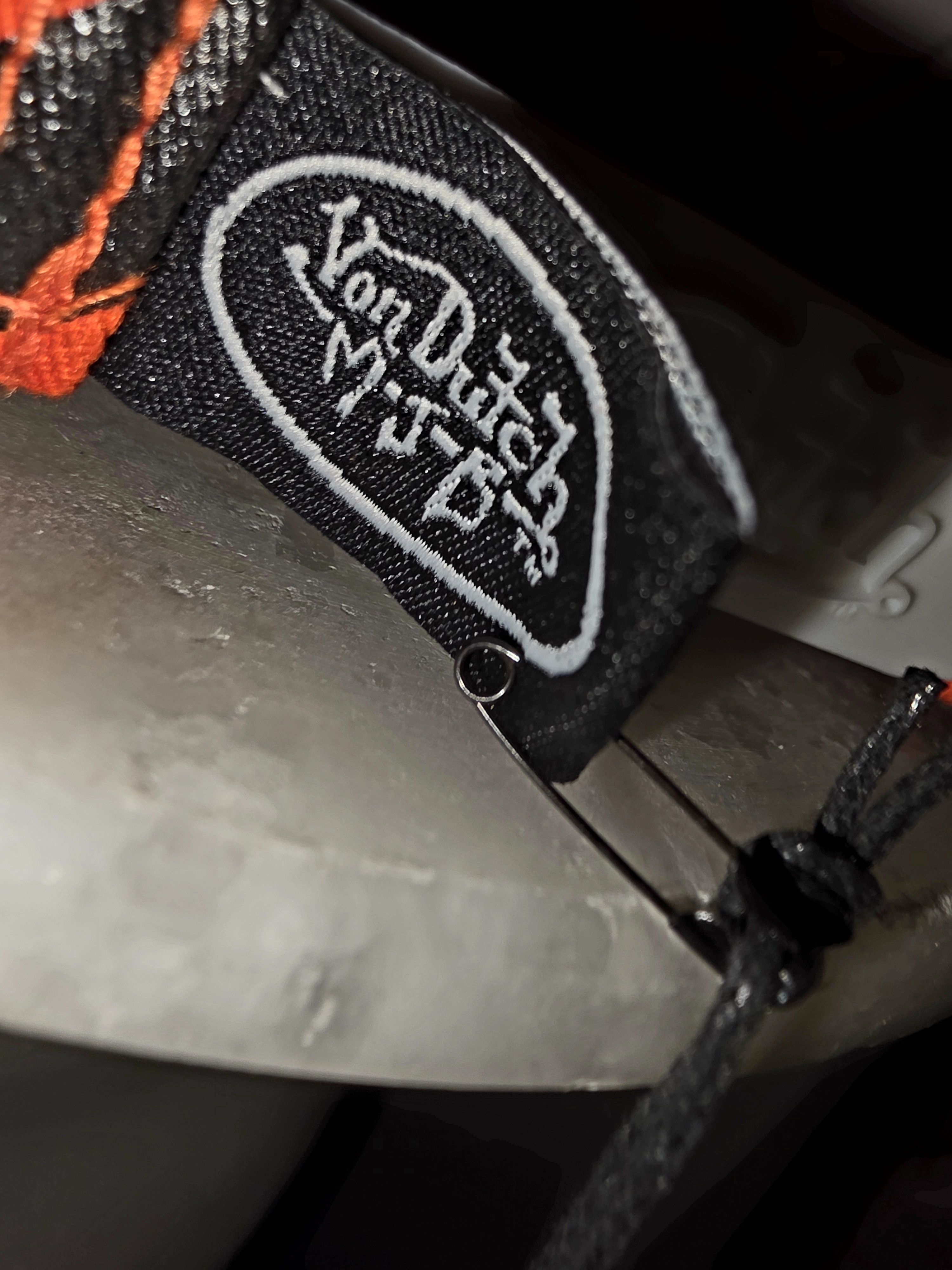 Marc Jacques Burton MJB x Von Dutch Graphic Trucker Cap Orange Y2K Size ONE SIZE - 6 Thumbnail