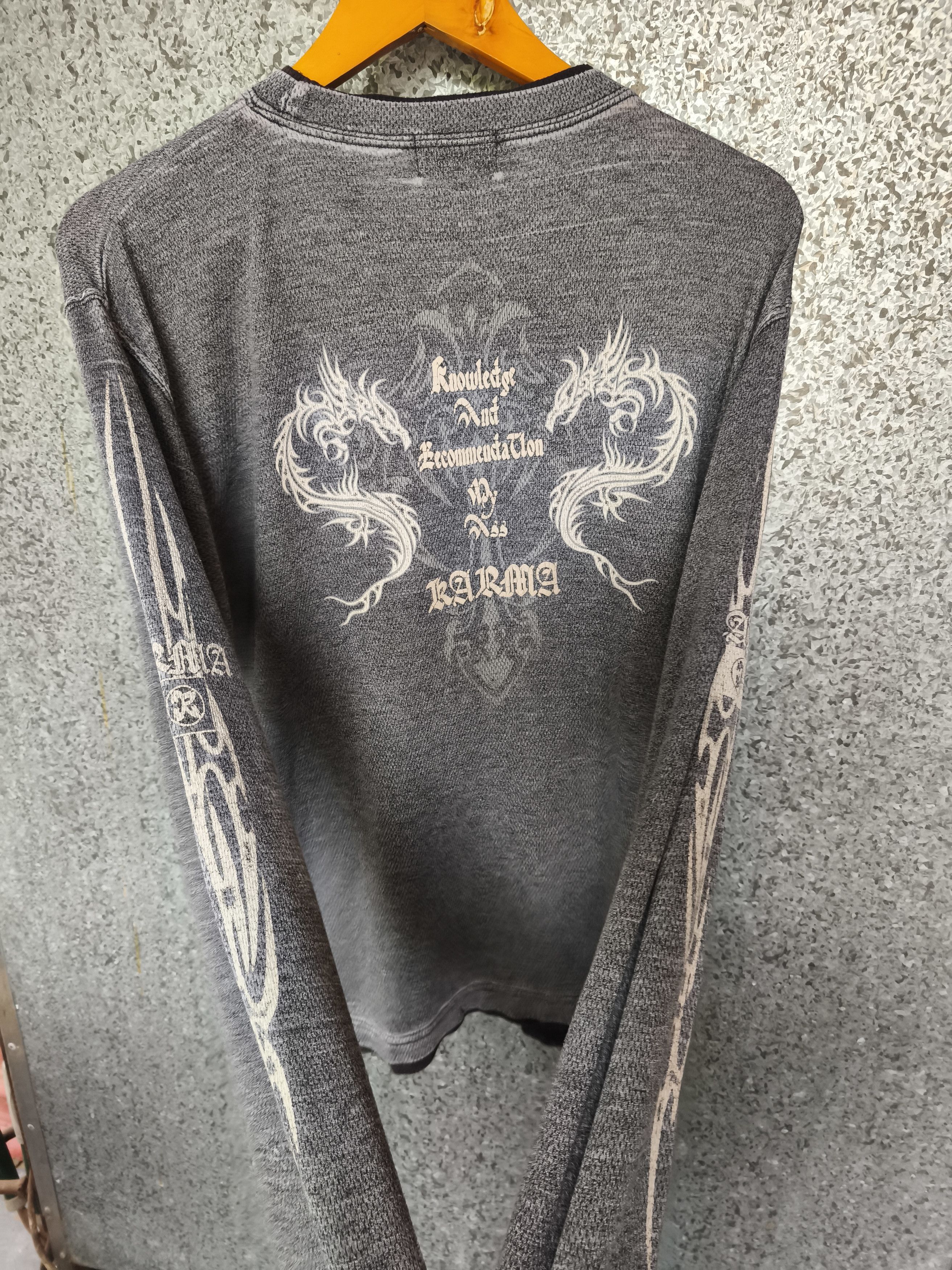 If Six Was Nine Vintage y2k Vintage Karma long sleeve Size US L / EU 52-54 / 3 - 3 Thumbnail