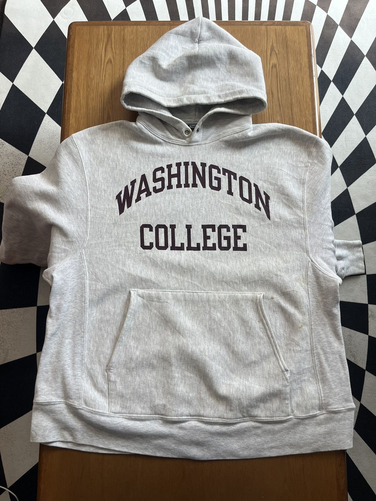Champion Vintage Champion Washington College Hoodie 90‘s-00’s Size US M / EU 48-50 / 2 - 3 Thumbnail