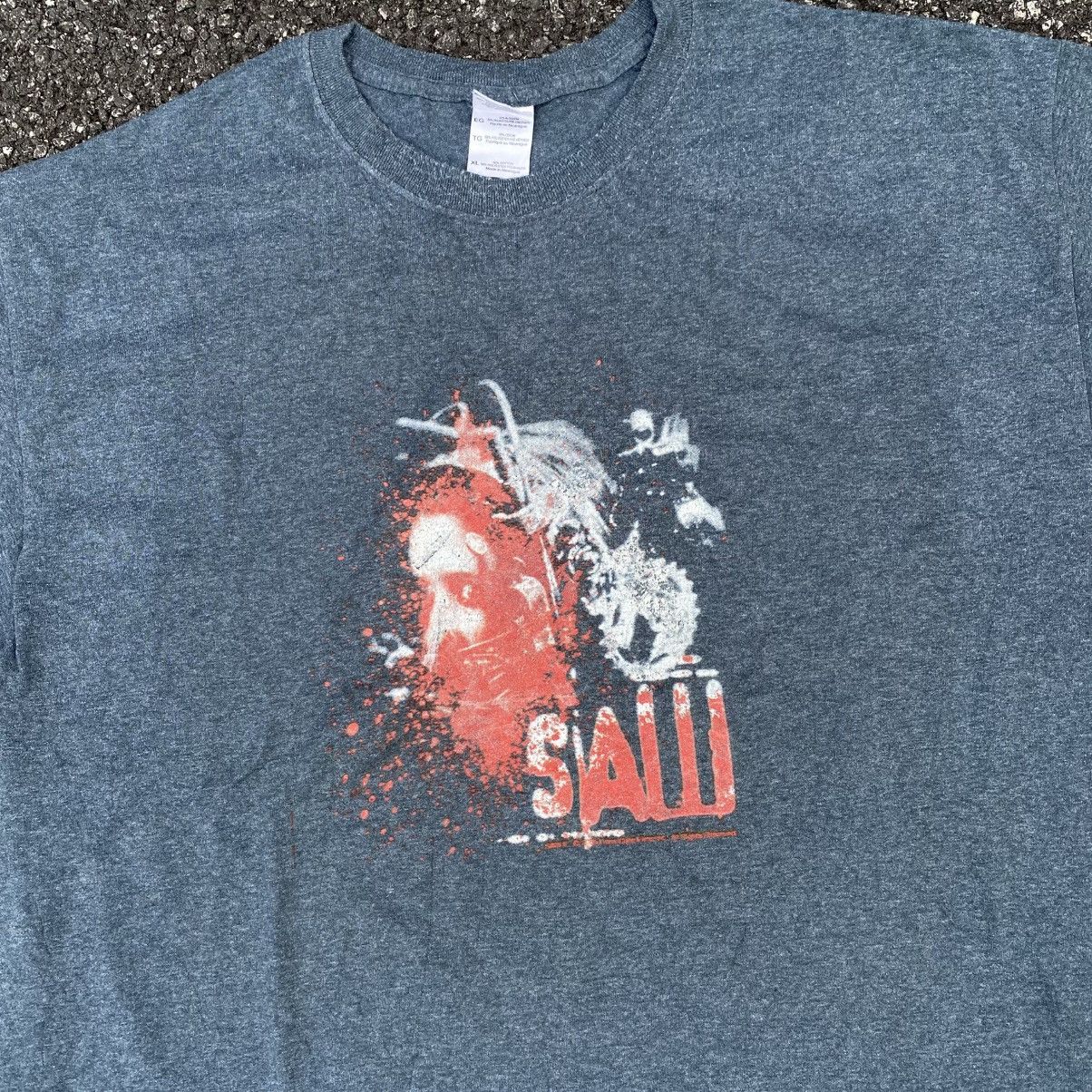 Unsound Rags Vintage 2005 Saw Horror Promo Movie Film Tee Shirt Size US XL / EU 56 / 4 - 1 Thumbnail