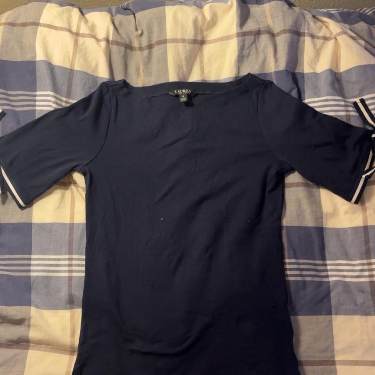 Polo Ralph Lauren Navy Blue Women Polo Ralph Lauren Shirt Size S / US 4 / IT 40 - 3 Thumbnail
