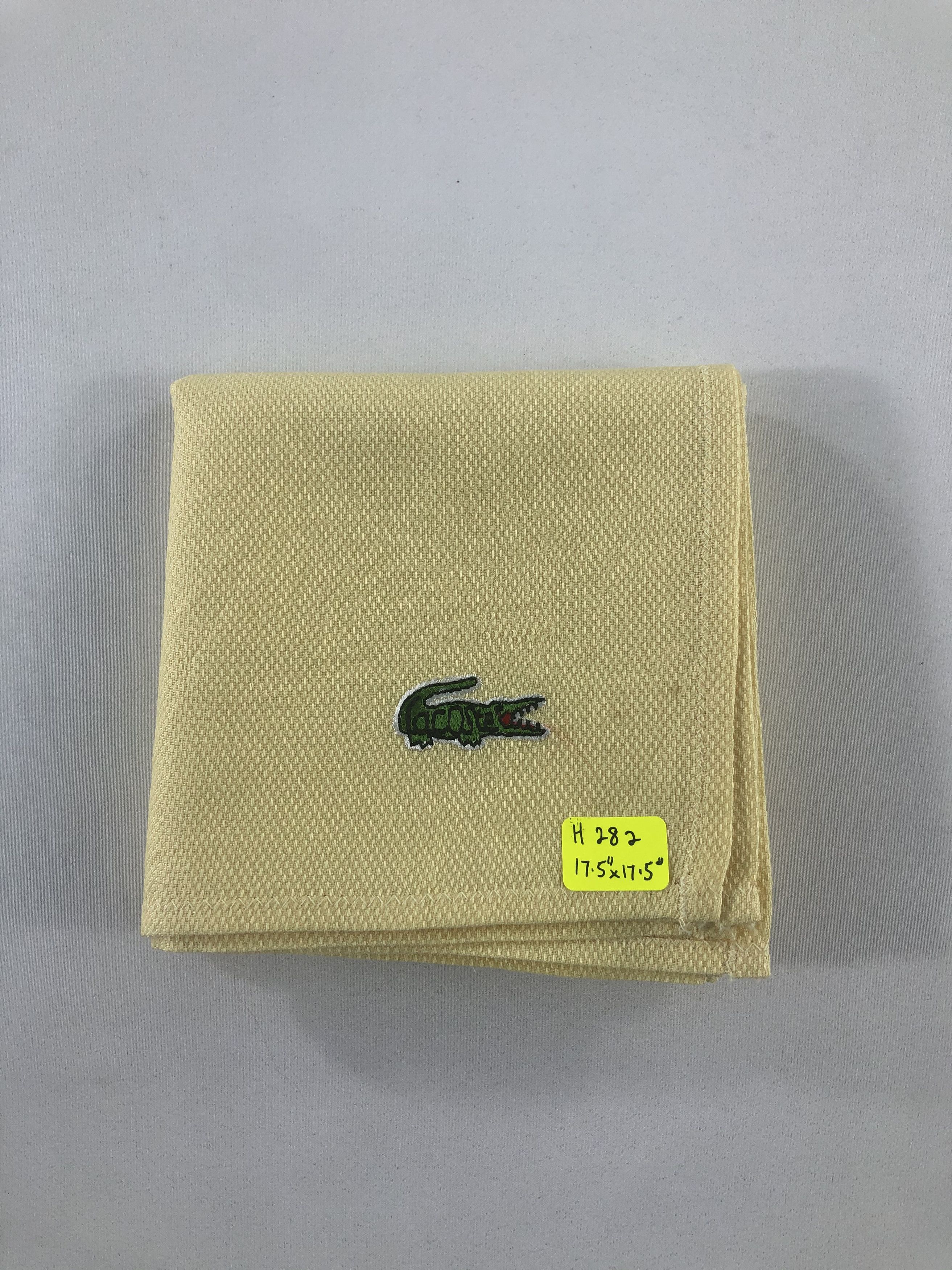 Lacoste × Vintage Lacoste Handkerchief / Bandana / Neckerchief Size ONE SIZE - 4 Thumbnail