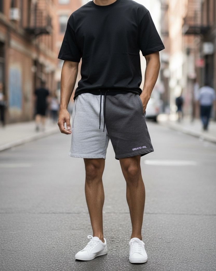 Other Create x RNL Two-Tone Colorblock Shorts L Size US 33 - 1 Thumbnail
