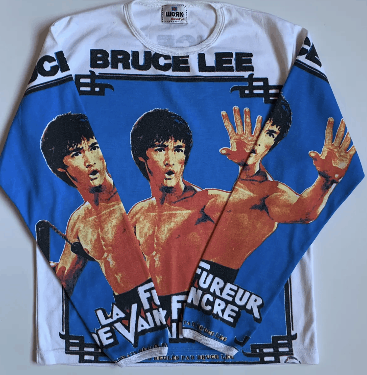 Other × Vintage Vintage Bruce Lee Long Sleeve T-shirt Size US M / EU 48-50 / 2 - 2 Thumbnail
