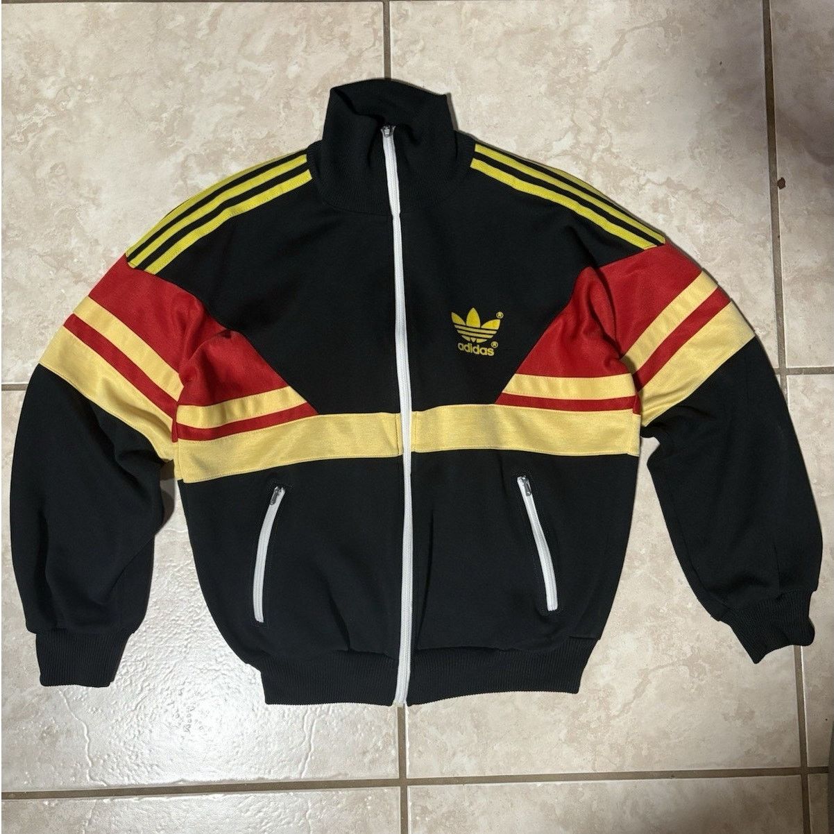 Adidas Rare Vintage 1970s Adidas Beckenbauer Germany Track Sm/md Size US M / EU 48-50 / 2 - 1 Thumbnail