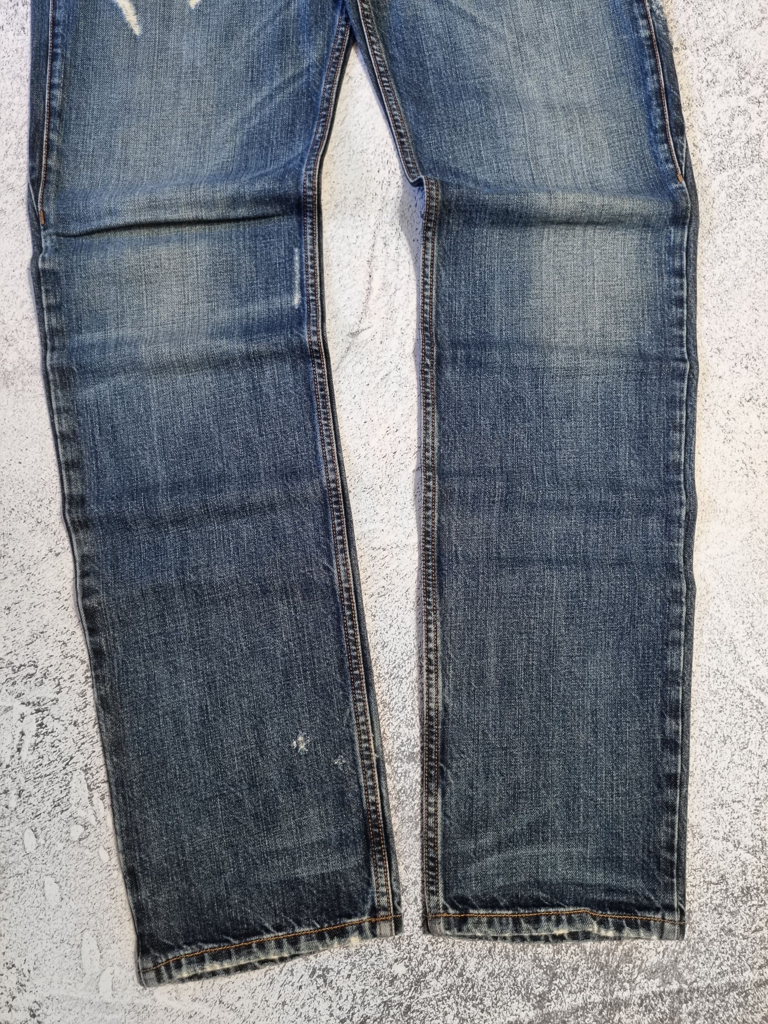 Moschino × Vintage Love Moschino Distressed Jeans Size US 32 / EU 48 - 7 Thumbnail