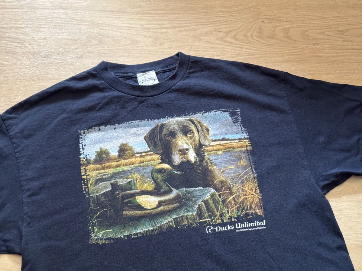 Vintage Vintage 2000 Marathon Apparel Duck Unlimited Hunting T-Shirt Size US XXL / EU 58 / 5 - 2 Thumbnail