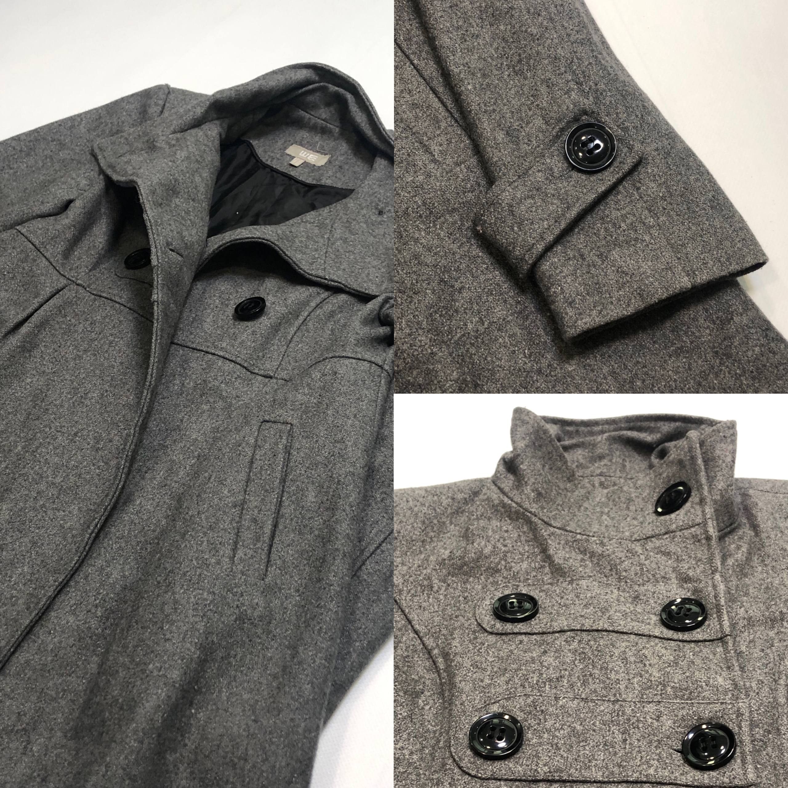 Vintage Wool indie sleaze napoleon jacket old money Size US L / EU 52-54 / 3 - 3 Thumbnail